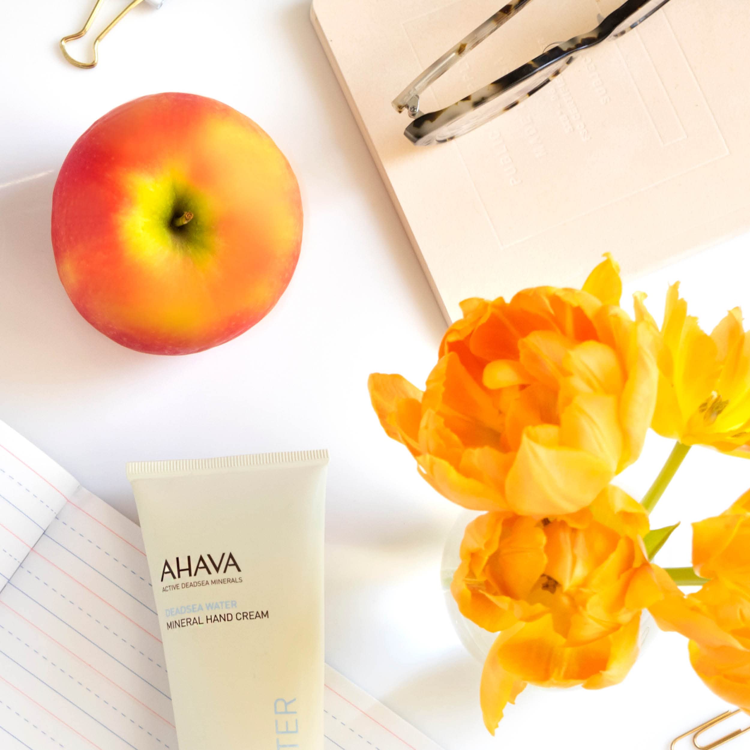 Ahava Dead Sea Water Mineral Hand Cream - Hand Moisturizer For Dry Cracked Hands, Light & Fast Absorbing, Enriched With Exclusiv