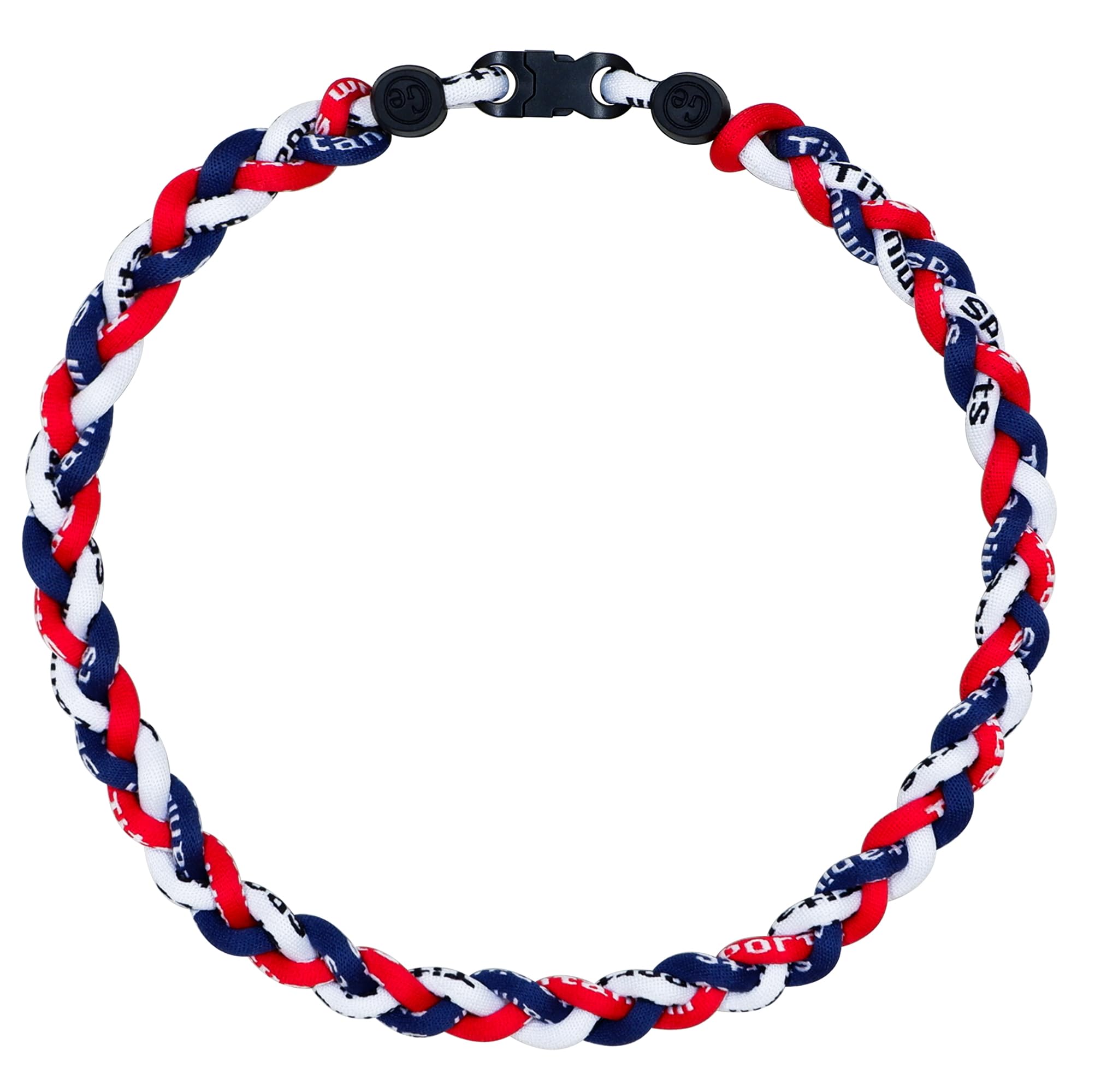 SUPBOMM Baseball Rope Necklaces, League Team Colors Braided Necklace, Baseball Team Gifts, Red Sox
