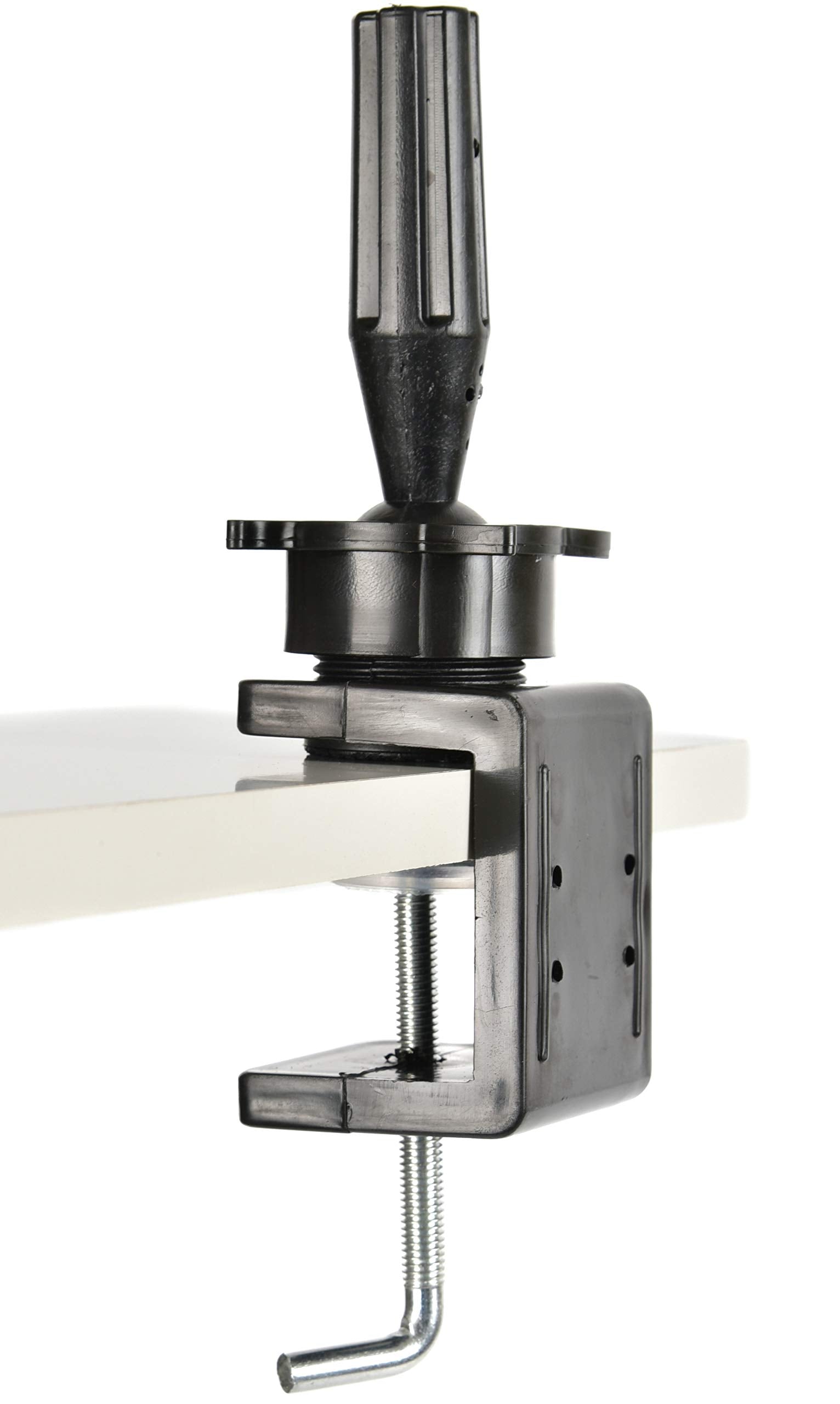 FUTAI Human Hair Mannequin Head Table Clamp Stand Hairdresser Practice Manikin Cosmetology Makeup Manican Doll Training Head Bla