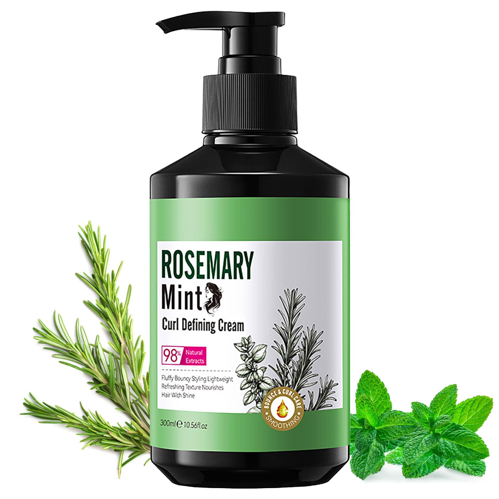 Rosemary Mint Curl Defining Cream for Thick, Curly Hair 10.56 FL OZ