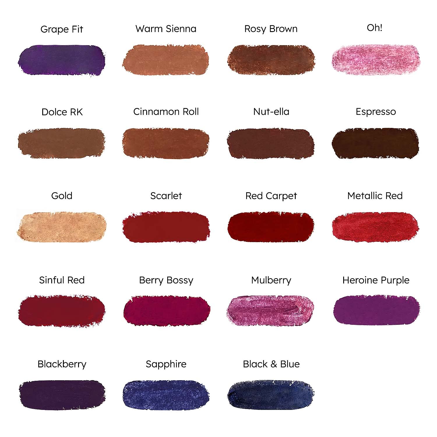 Ruby Kisses Lipstick, Matte Finish, Long-Lasting, Highly Pigmented, Smooth Apply, Full Coverage Lip Color Makeup (Red Carpet)
