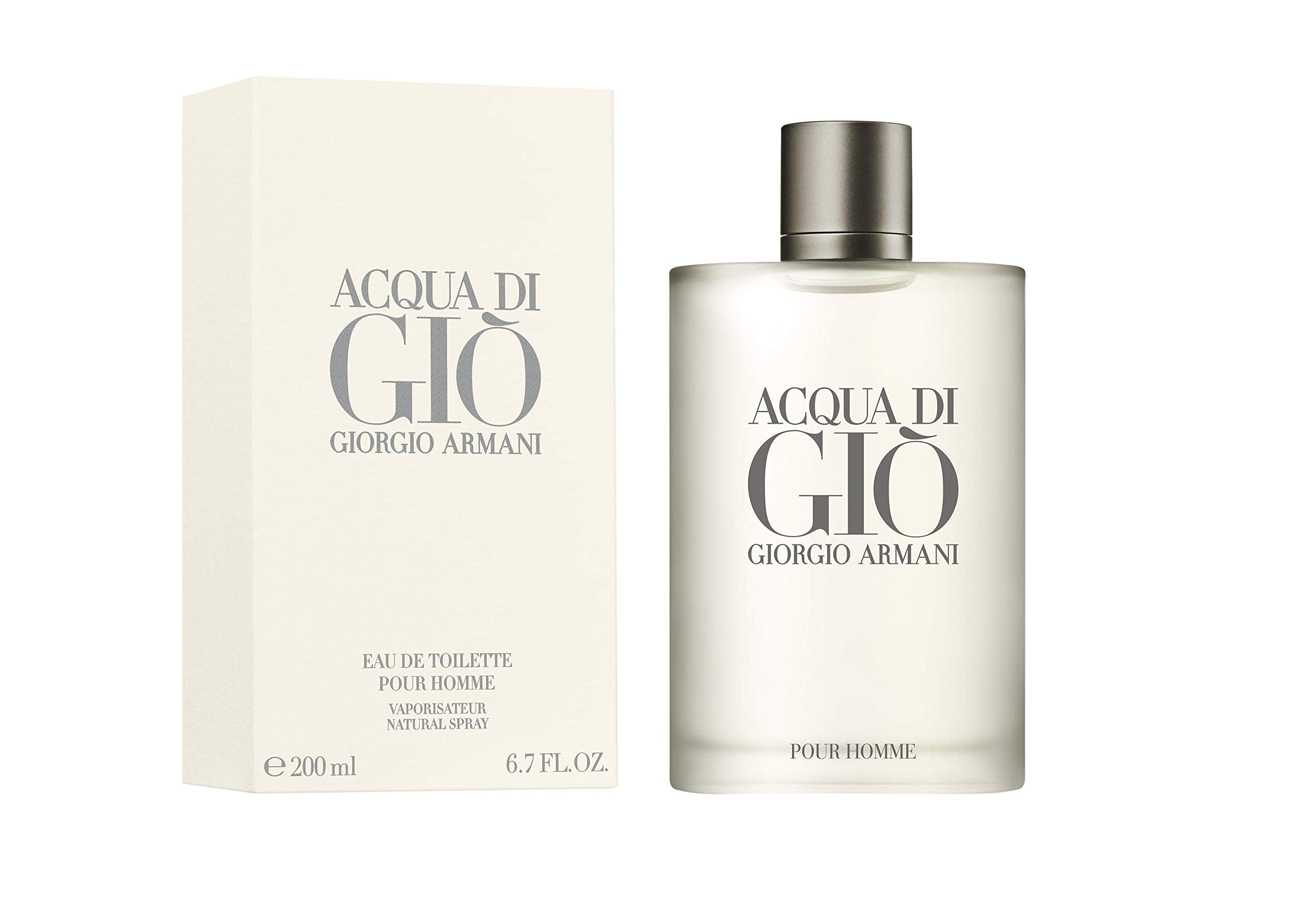 Acqua Di Gio By Giorgio Armani, 6.7 Oz Eau De Toilette Spray For Men