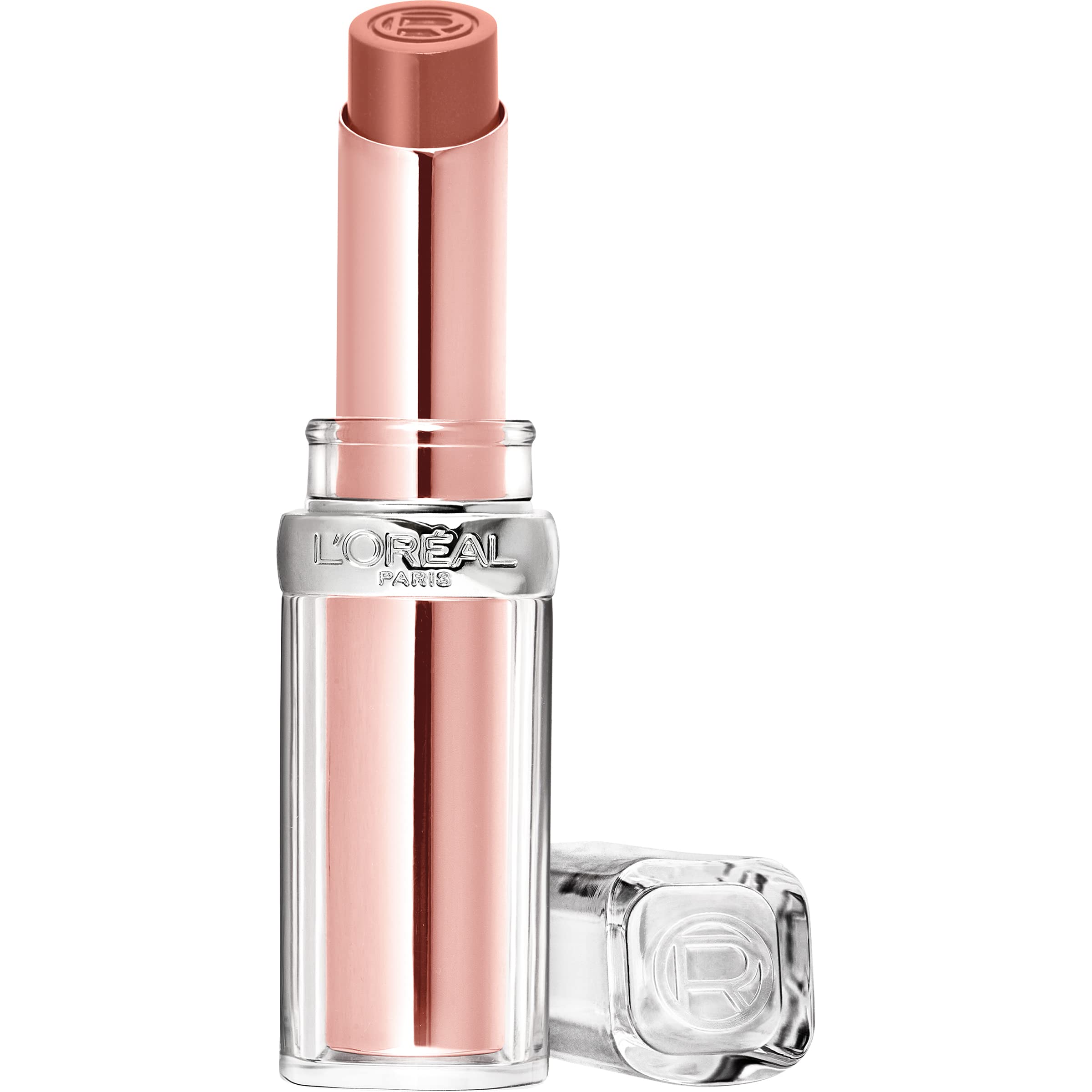 LOreal Paris Glow Paradise Hydrating Balm-in-Lipstick with Pomegranate Extract, Luminous Coral, 0.1 Oz