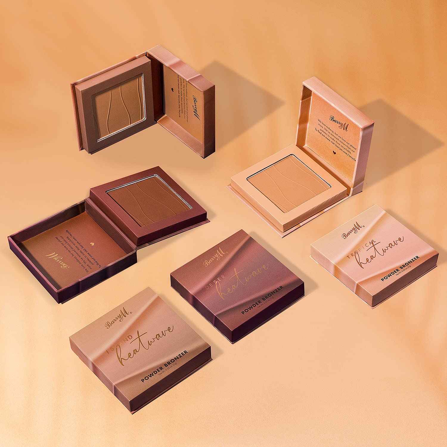 Barry M Cosmetics - Heatwave Bronzer - Desert (Deep) (HWB3)