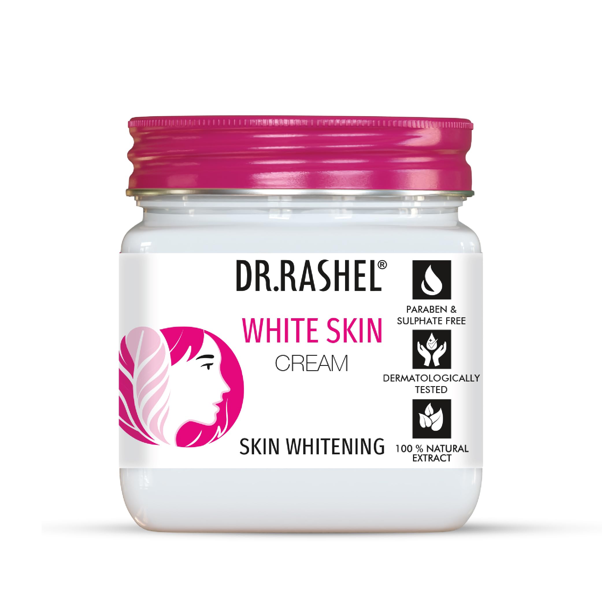 Dr.Rashel White Skin Face Cream For Women And Men (380 Ml) | All Skin Types |Soft And Healthy Skin | Repairing & Nourishment | D