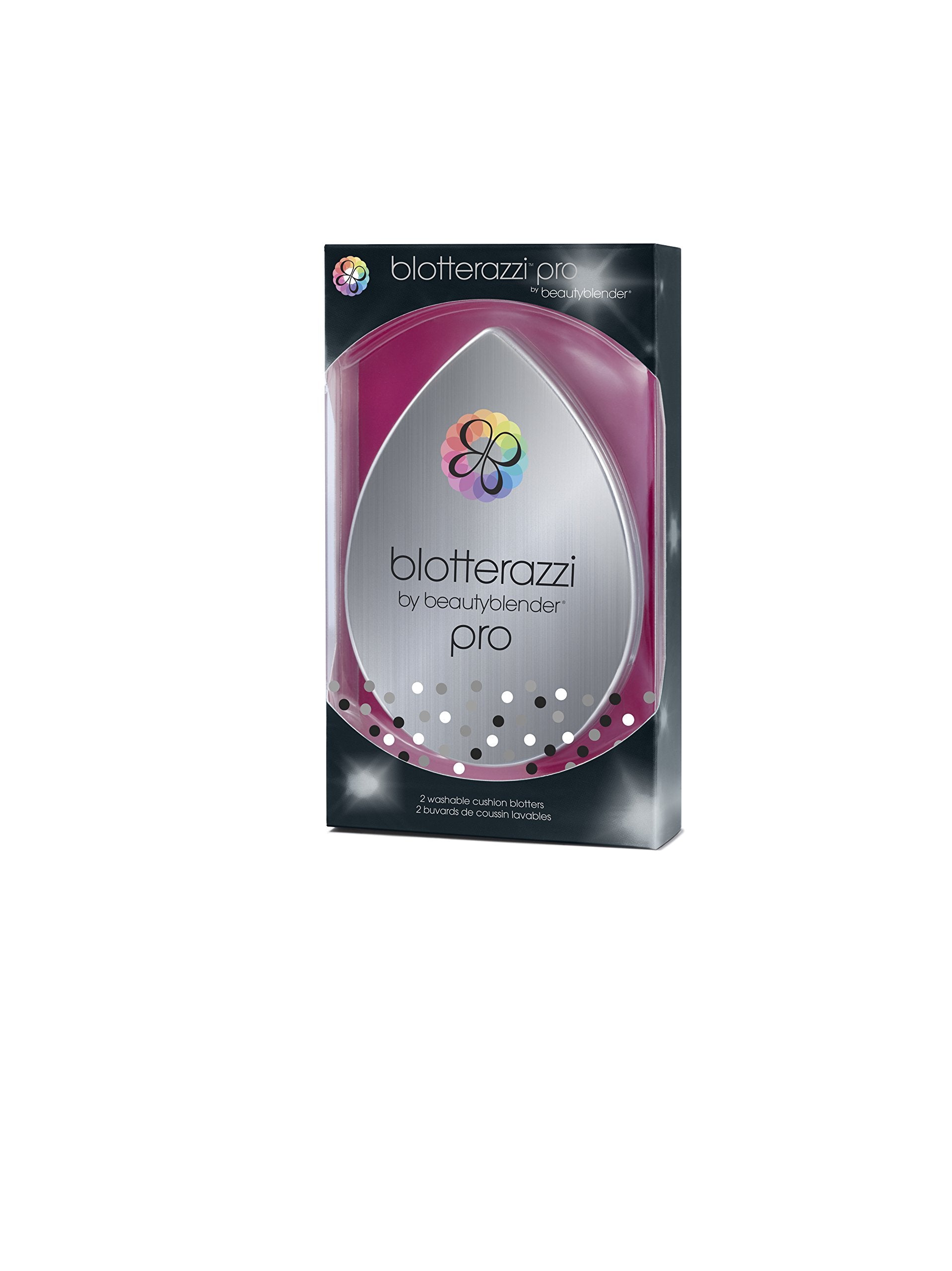 Beautyblender | Blotterazzi Pro Reusable Makeup Blotting Sponge, Includes Mirrored Compact, Re-Texturize Makeup, Absorb Excess O