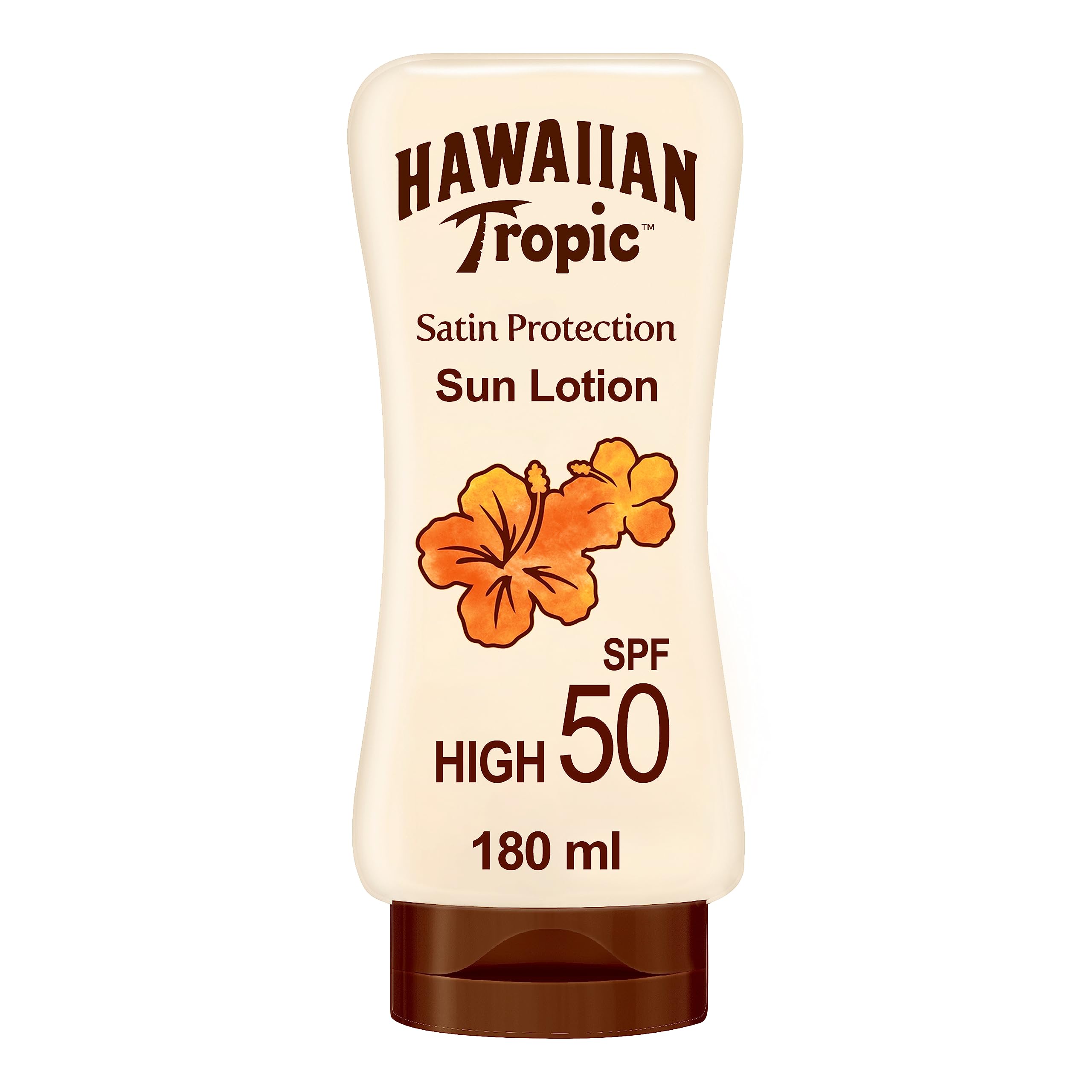 Hawaiian Tropic 180 ml SPF 50 Satin Protection Sun Lotion by Hawaiian Tropic