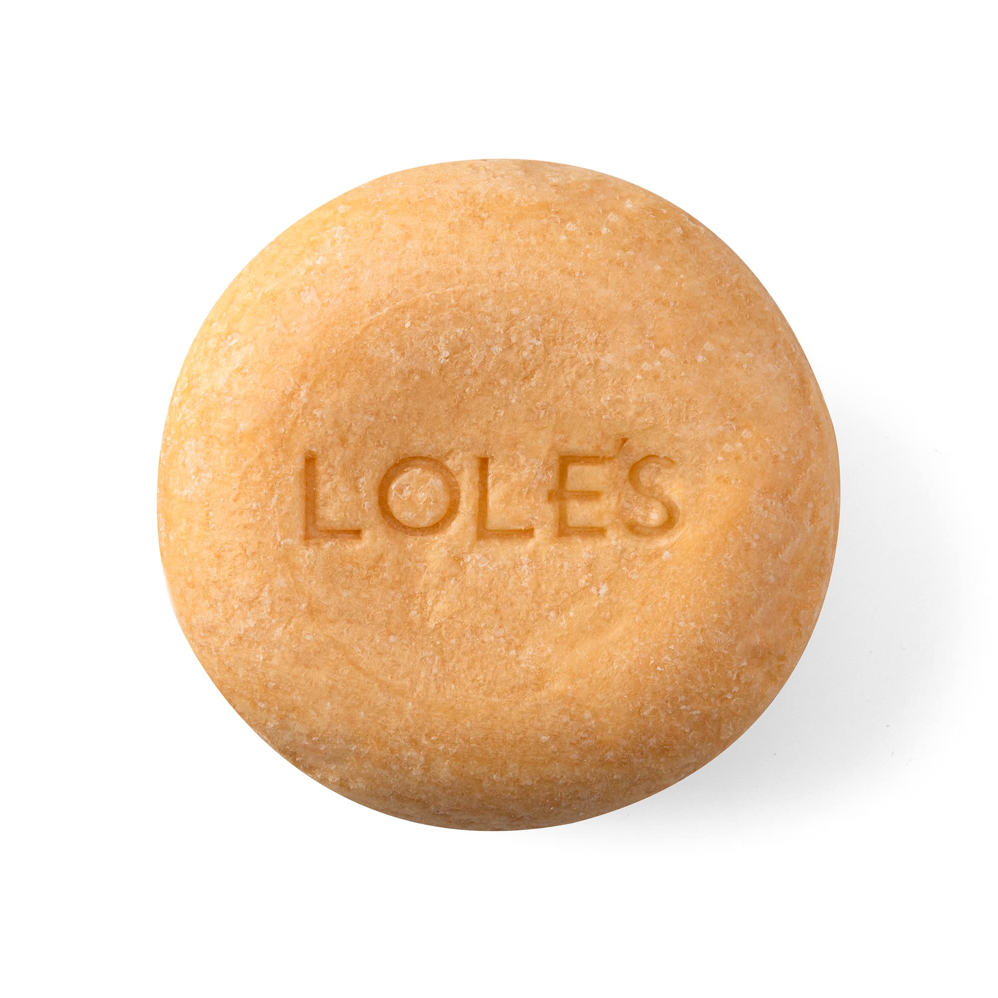 Lole'S Shampoo Bar With Conditioner, Almond Oil For Dry & Colour Treated Hair, Nourish & Deep Moisture, Eco-Friendly, 99% Natura