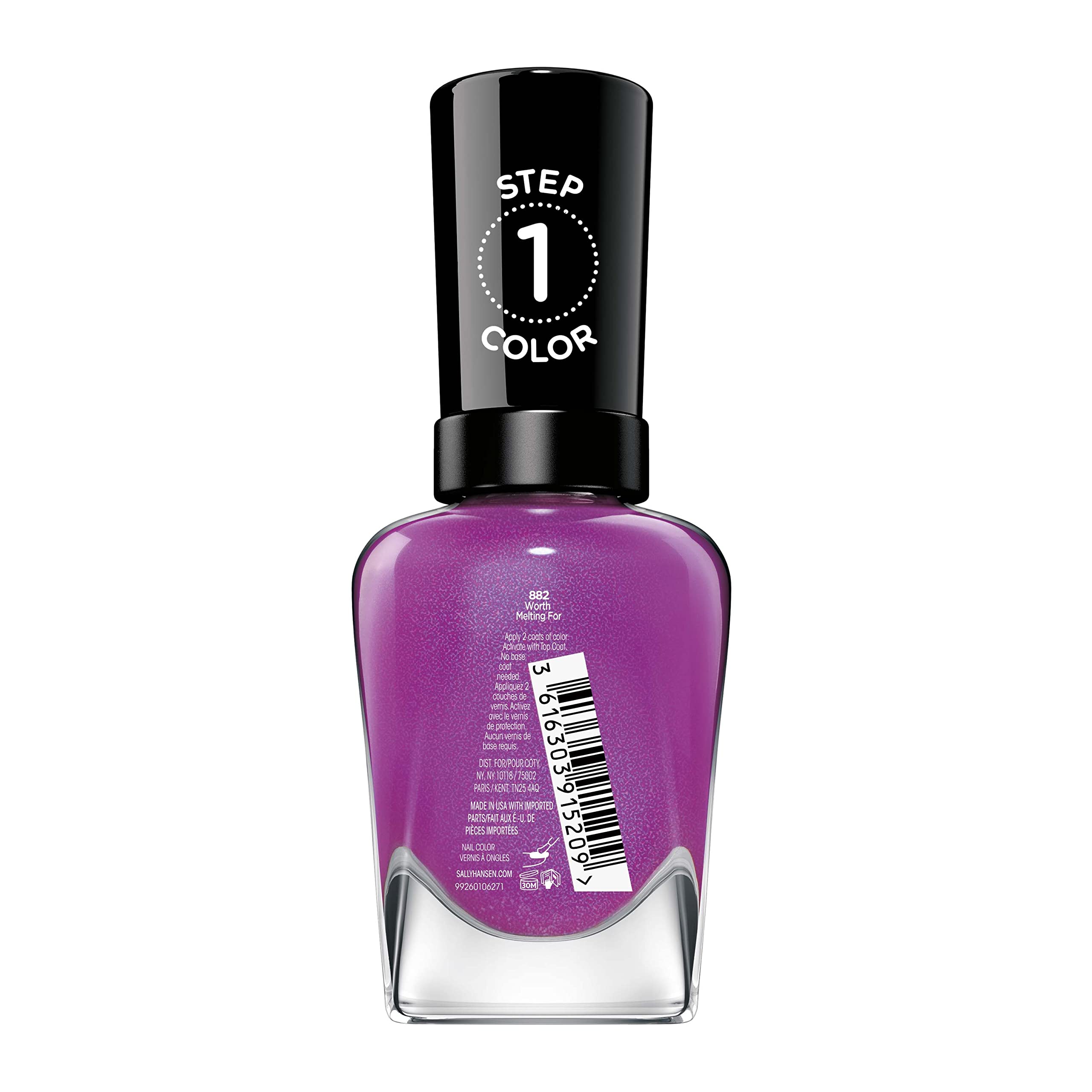 Sally Hansen Miracle Gel Neons Collection Worth Melting For, 0.5 Fl Oz (Pack Of 2)