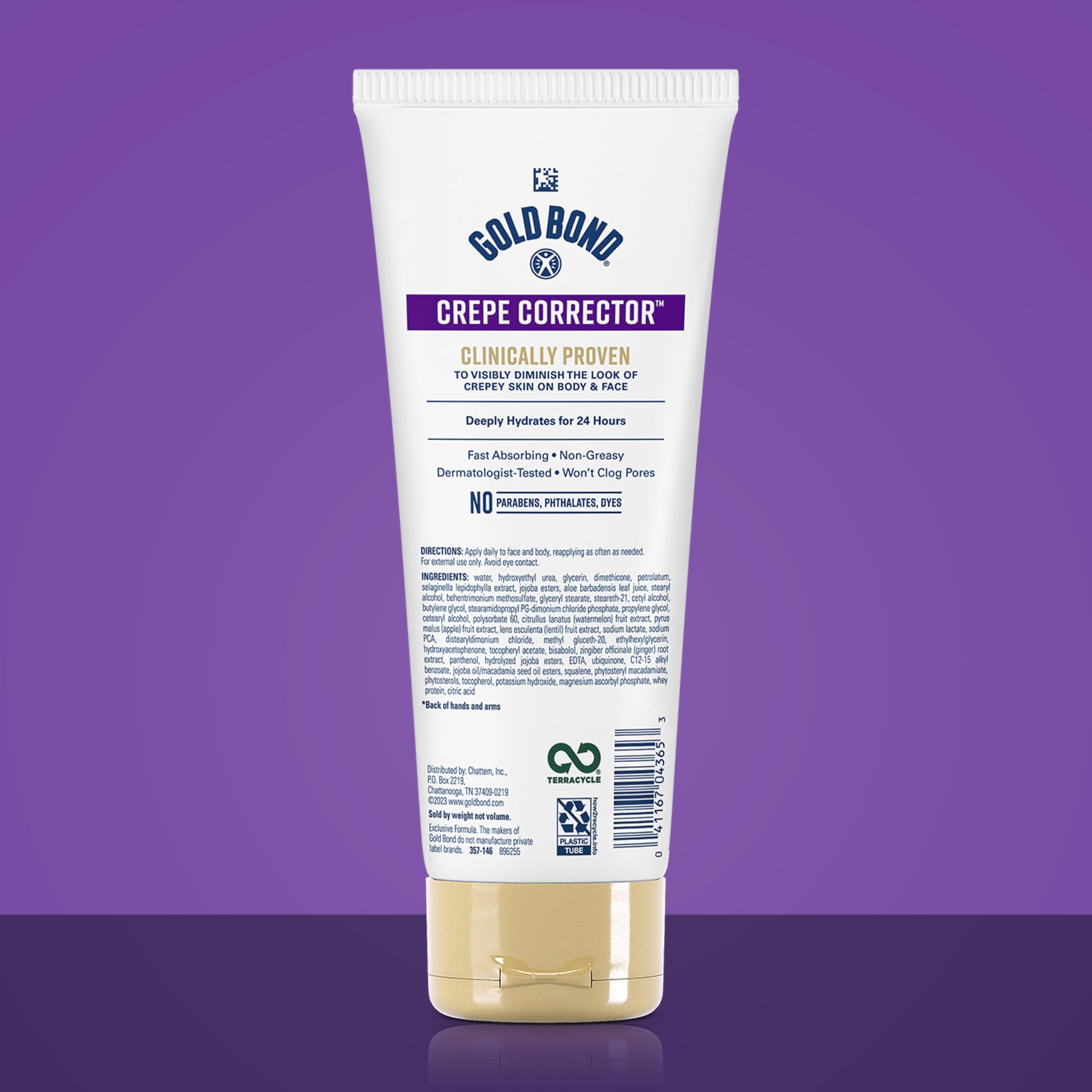 Gold Bond Age Renew Crepe Corrector Body Lotion, Replenishing & Smoothing Formula, 8 Oz.