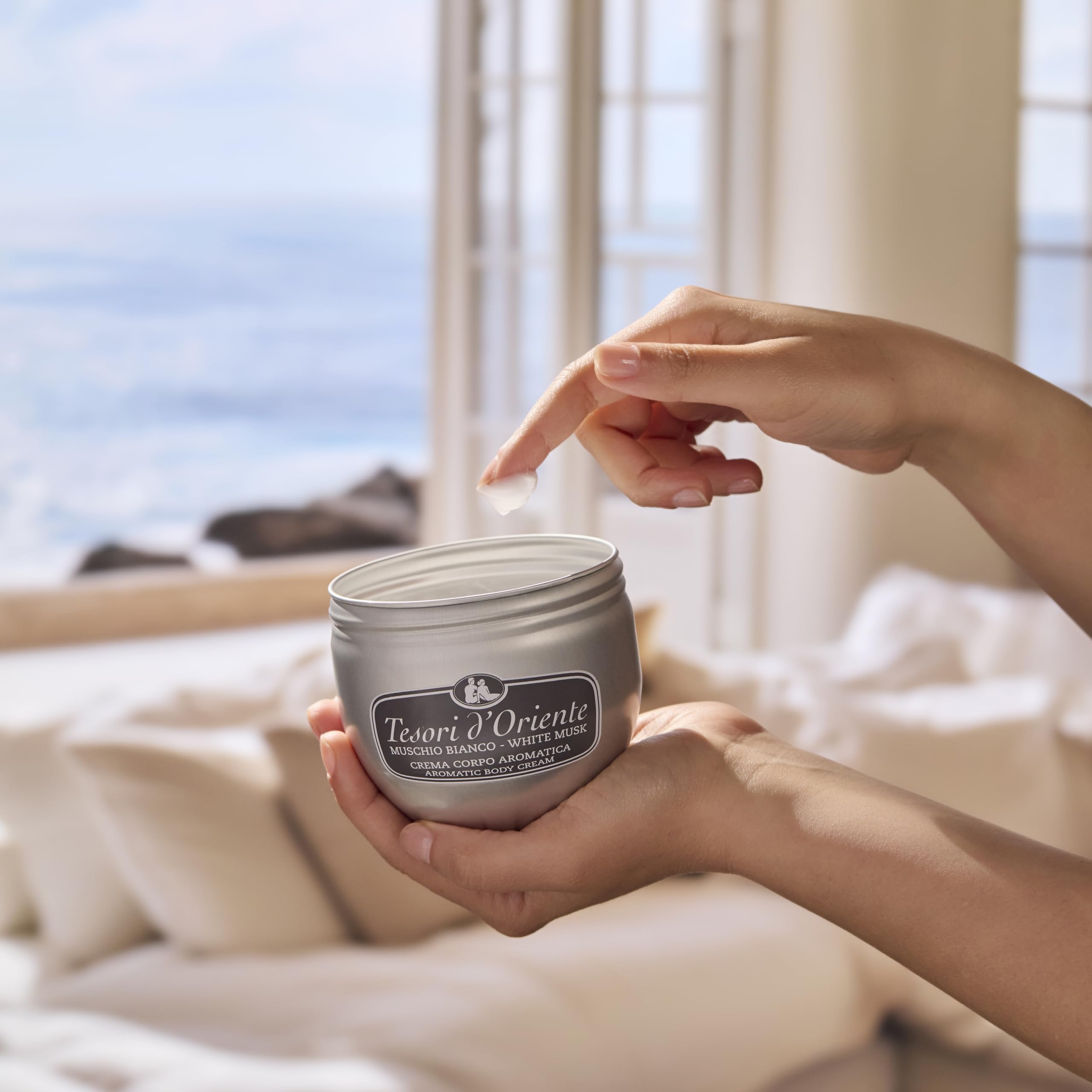 Tesori dOriente Body cream for Women, Moisturizing cream, Womens Body cream, Essential Ingredients for Body & Skin care, with Wh