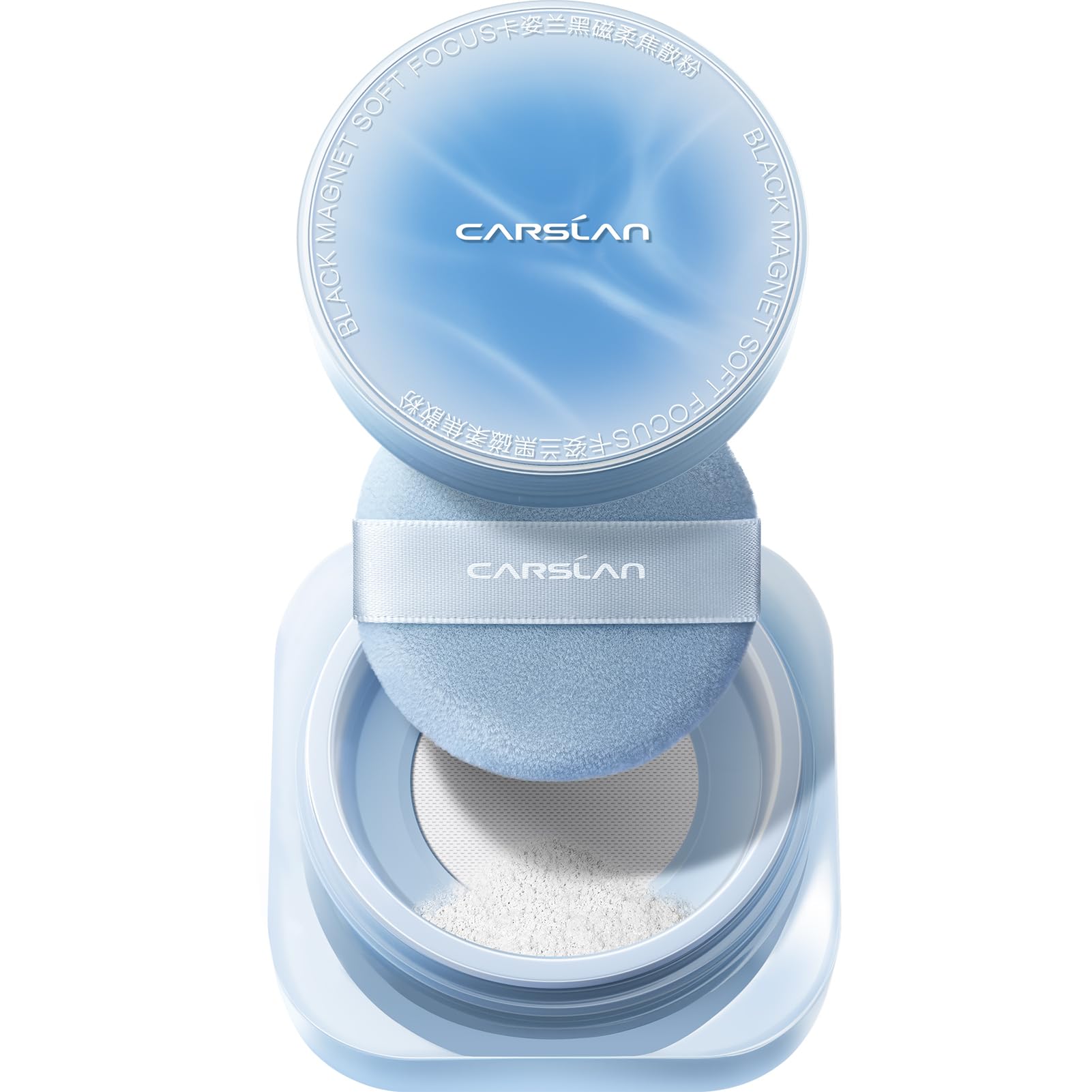 CARSLAN 2.0 Black Magnet Soft Focus Make Up Powder, Cool Version