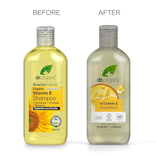 Organic Doctor Organic Vitamin E Shampoo, 9 floz