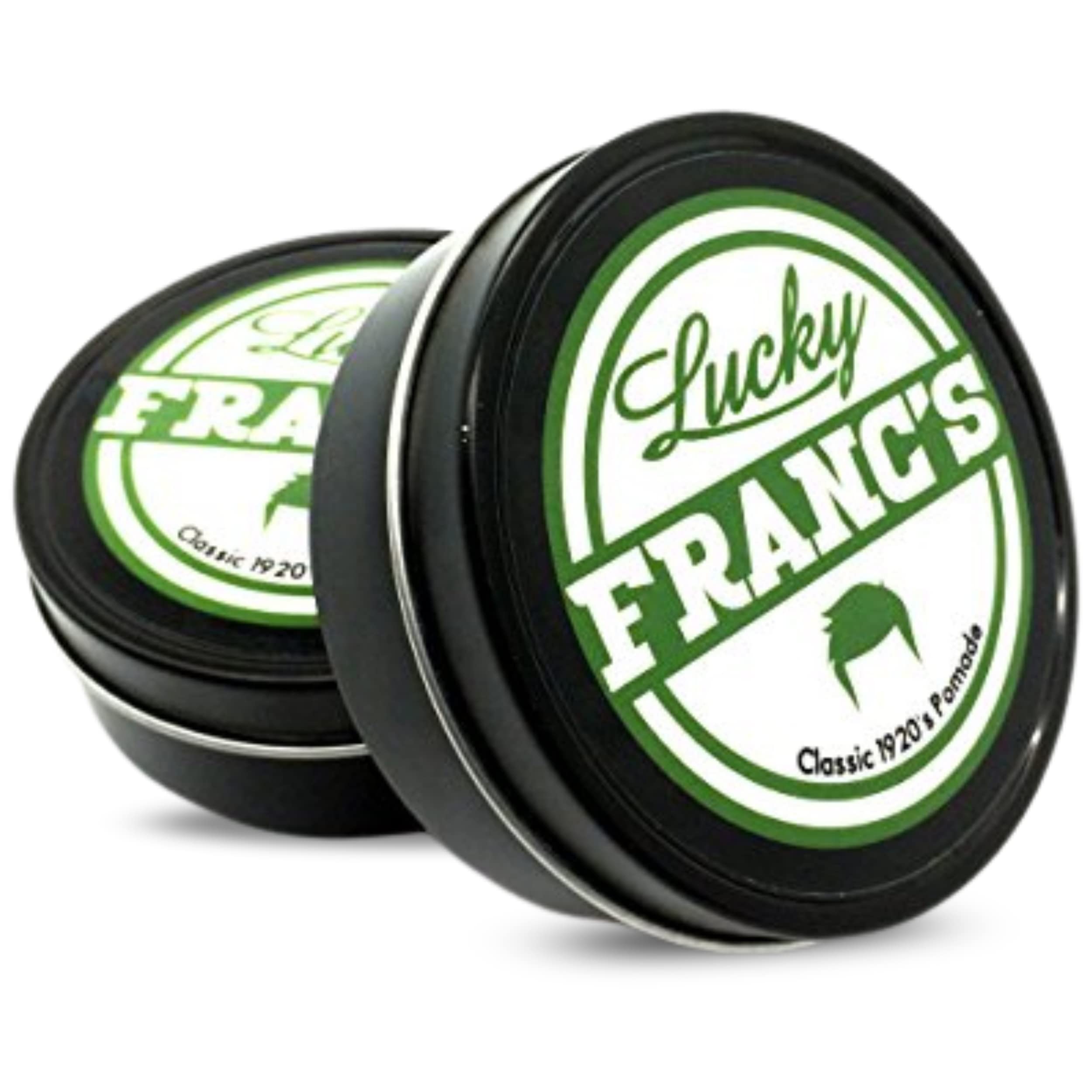 Lucky Franc'S Oil Based Hair Pomade. 1920'S Style. Medium Hold And Shine. Pompadour Undercut Contour Rockabilly Comb Over Quiff