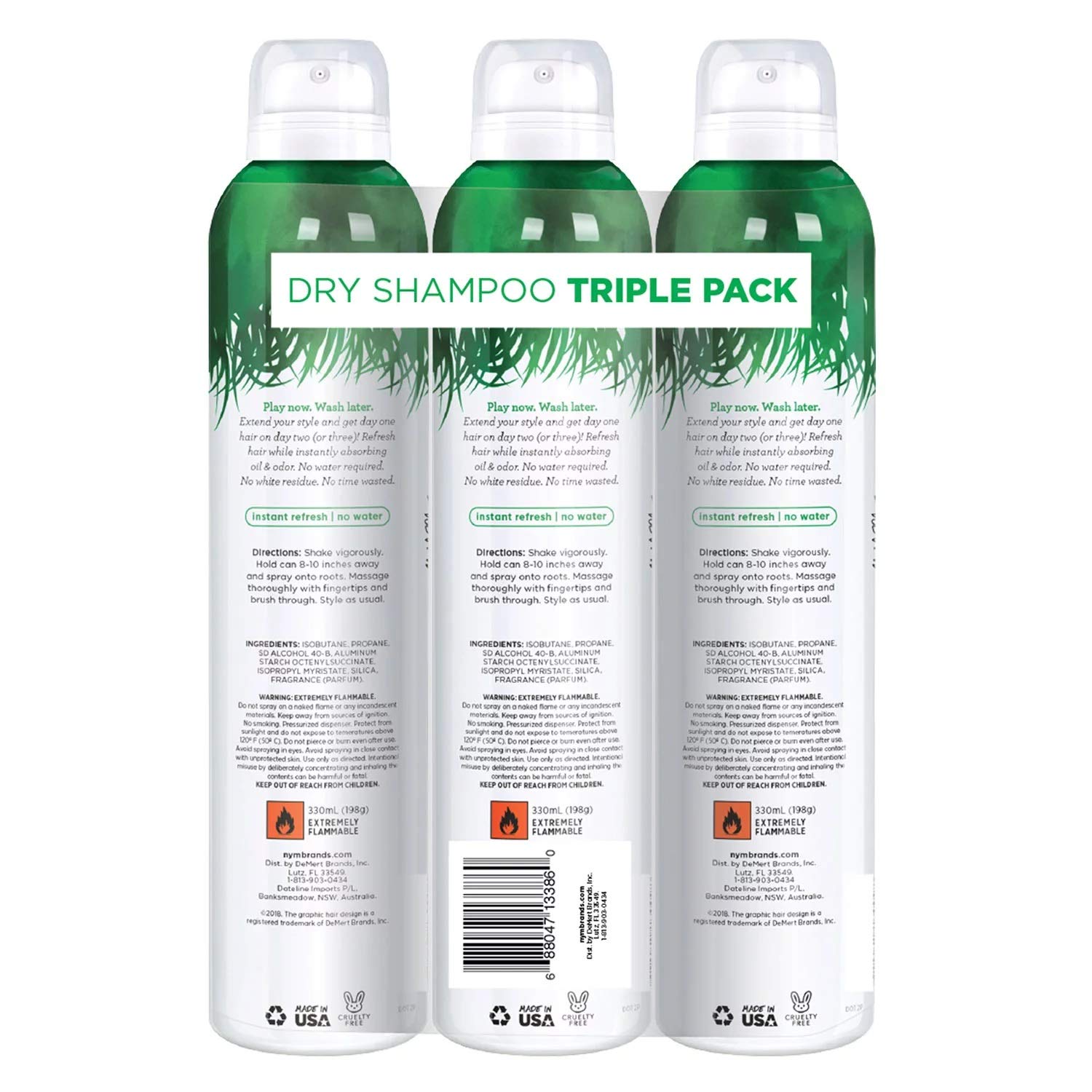 Not Your Mothers Shampoo Dry Clean Freak Refresh, 7 Ounce (Pack of 3)