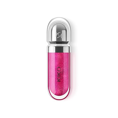 Kiko 3D Hydra Lipgloss - Softening Gloss in Magenta, 1 Count, Model KM0020201802344