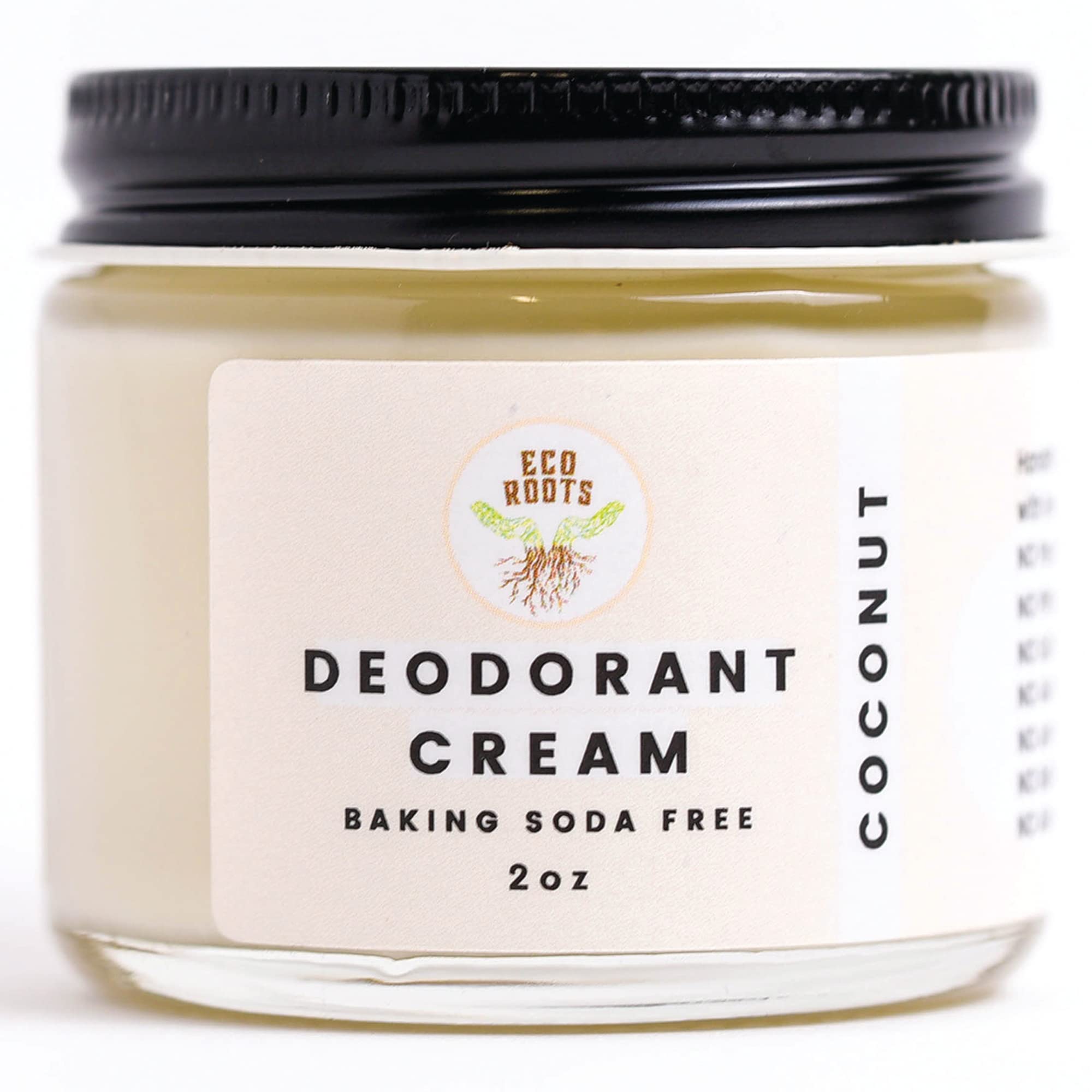 ECO ROOTS Natural Deodorant for Women & Men | Organic Deodorant Cream Non Aluminum | Baking Soda Free Healthy Deoderant for Body