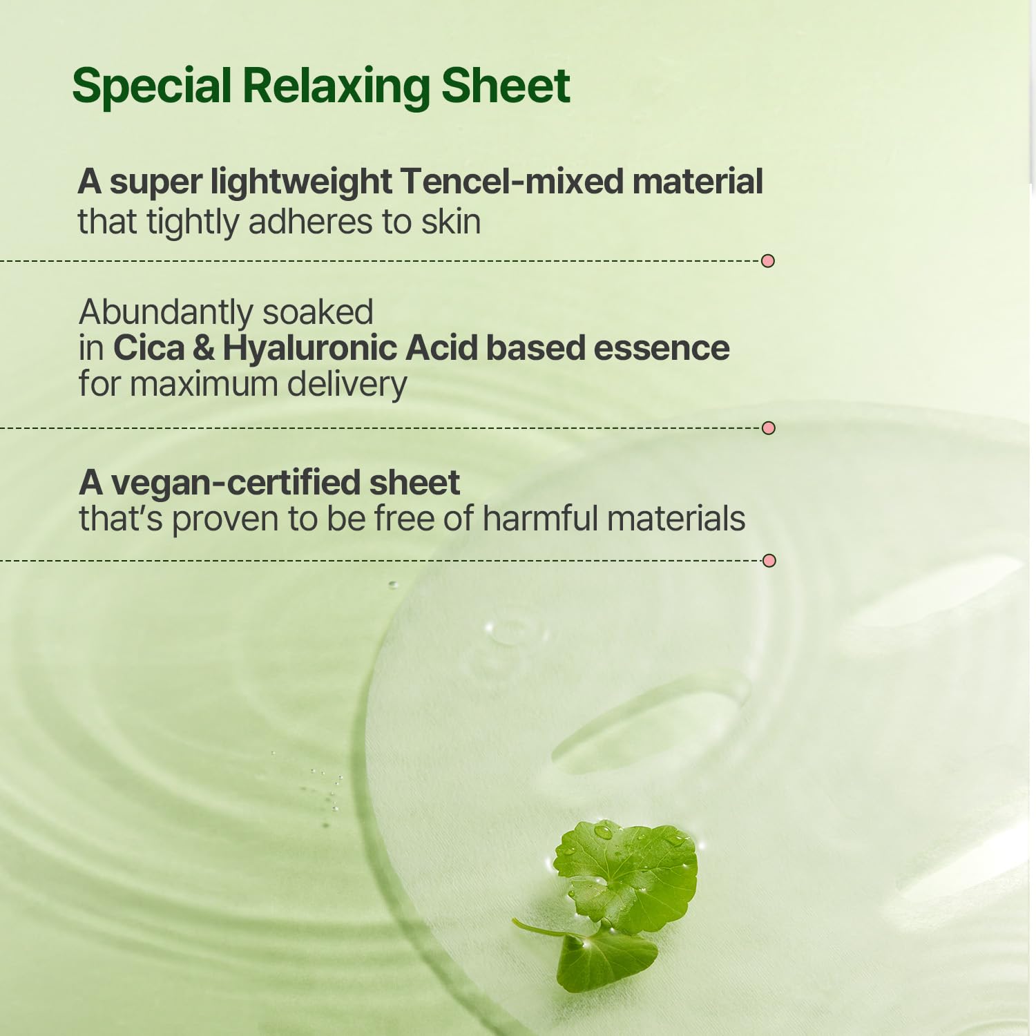 Torriden Balanceful Cica Facial Sheet Masks (10 Sheets) - Facial Mask For Soothing, Calming, Balancing, And Nourishing With Cent