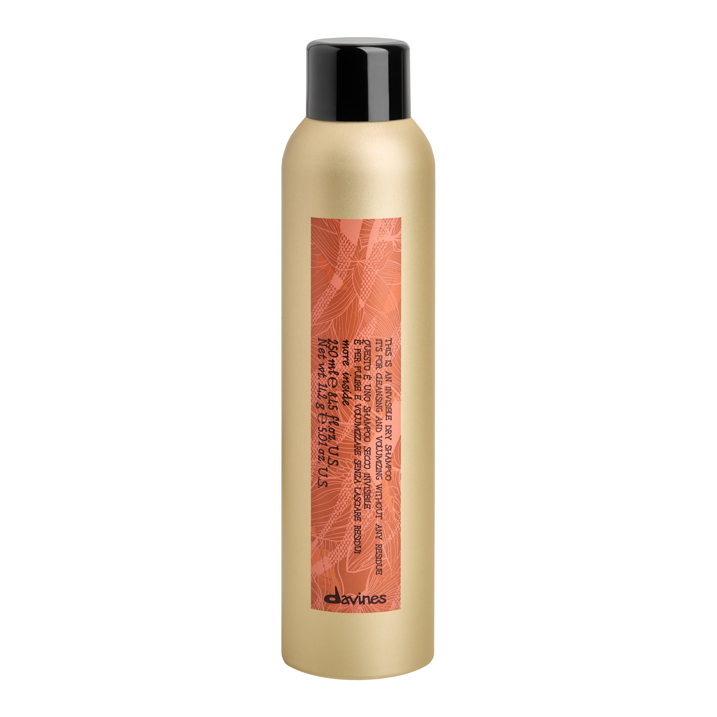 Davines This Is An Invisible Dry Shampoo, ResidueFree Cleansing And Volumizing Formula, Absorbs Oil With A Soft And Natural Fin