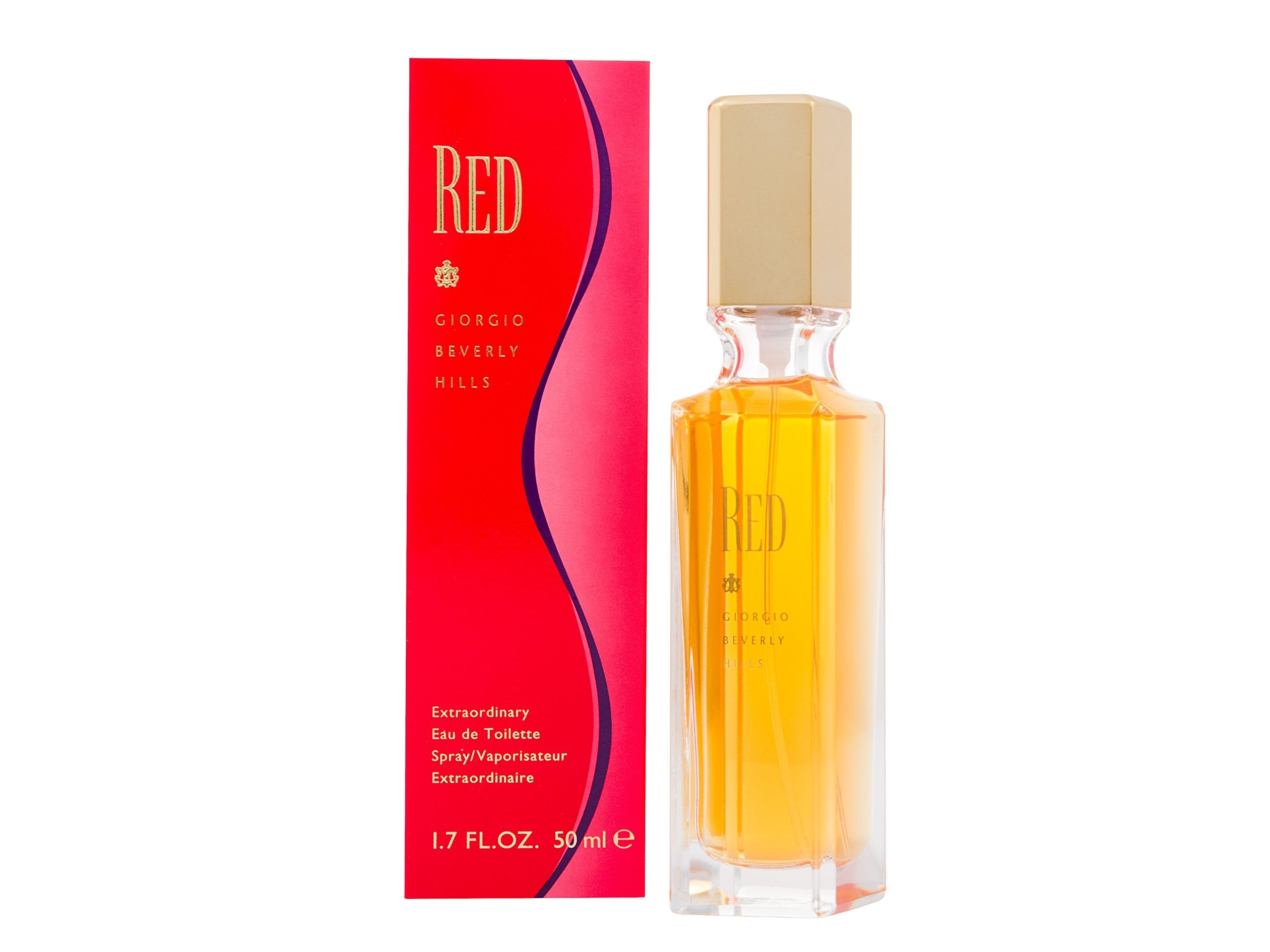Red By Beverly Hills, 1.7 Oz Eau De Toilette Spray, Women