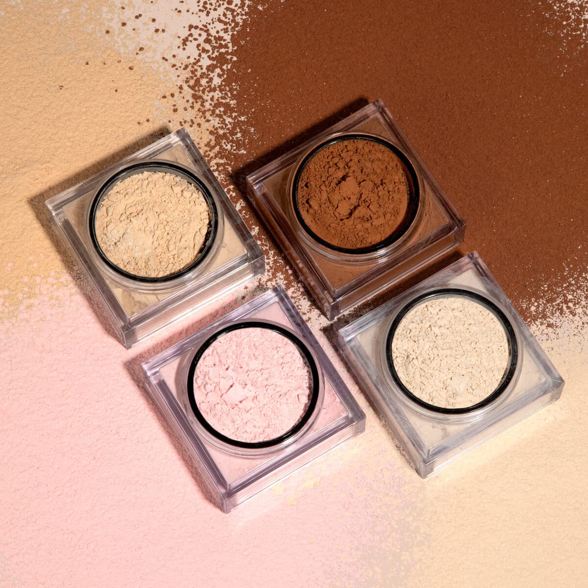 Huda Beauty Easy Bake Loose Baking & Setting Powder Full Size - Cherry Blossom (Sheer Soft Pink)