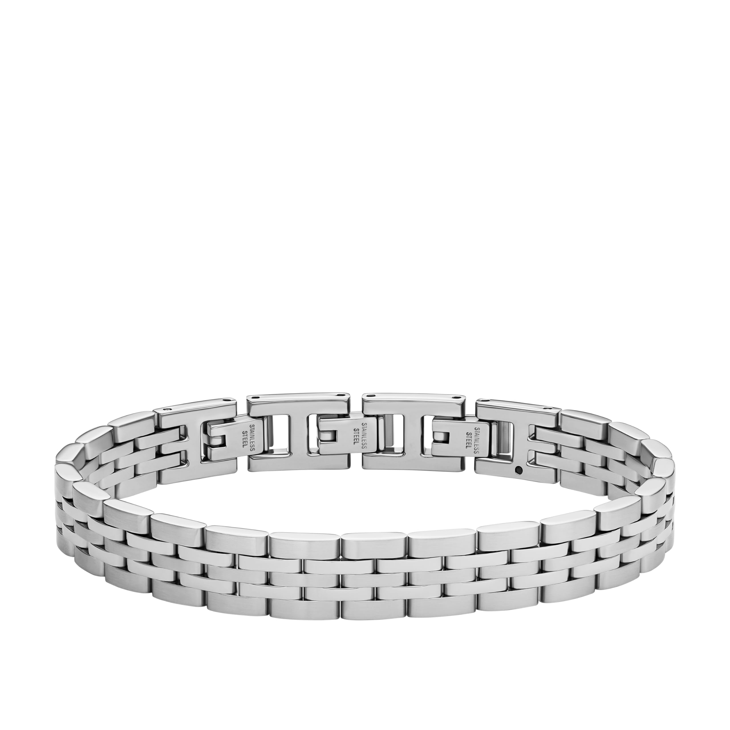 Fossil Mens Arden Watch Links Stainless Steel Chain Bracelet