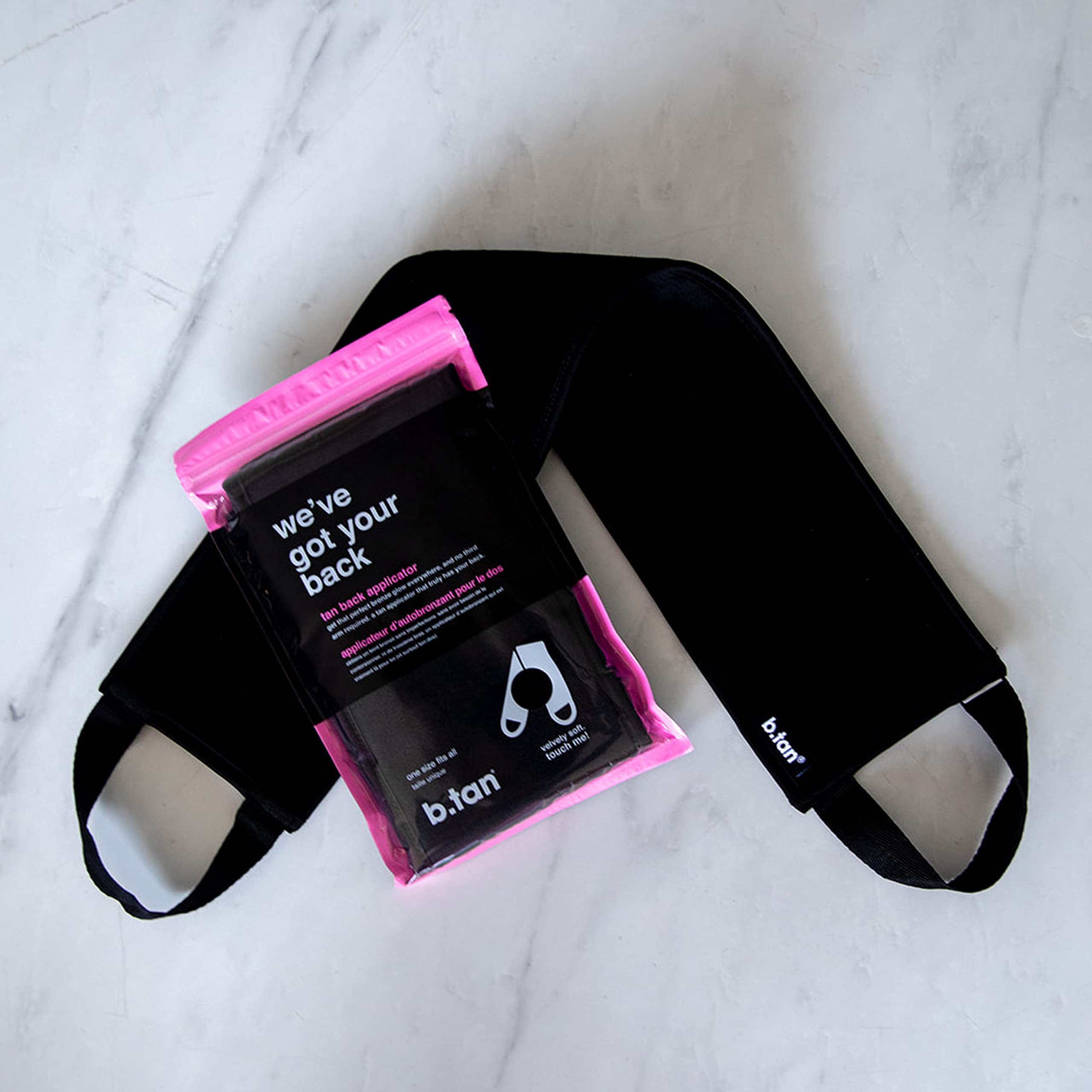 Btan Back Self Tan Applicator  Weve Got Your Back - Self Tanning Back Applicator With Handles, Streak-Free, Even Application, Ve
