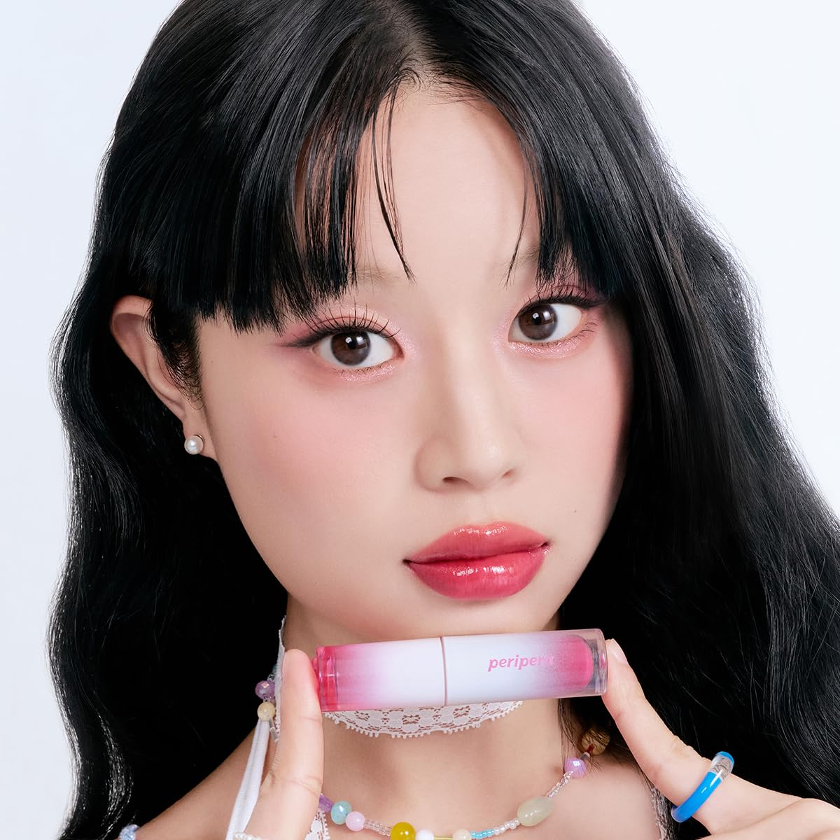 Peripera Ink Mood Glowy Tint (025 Hot Strawberry (Soda Cafe))