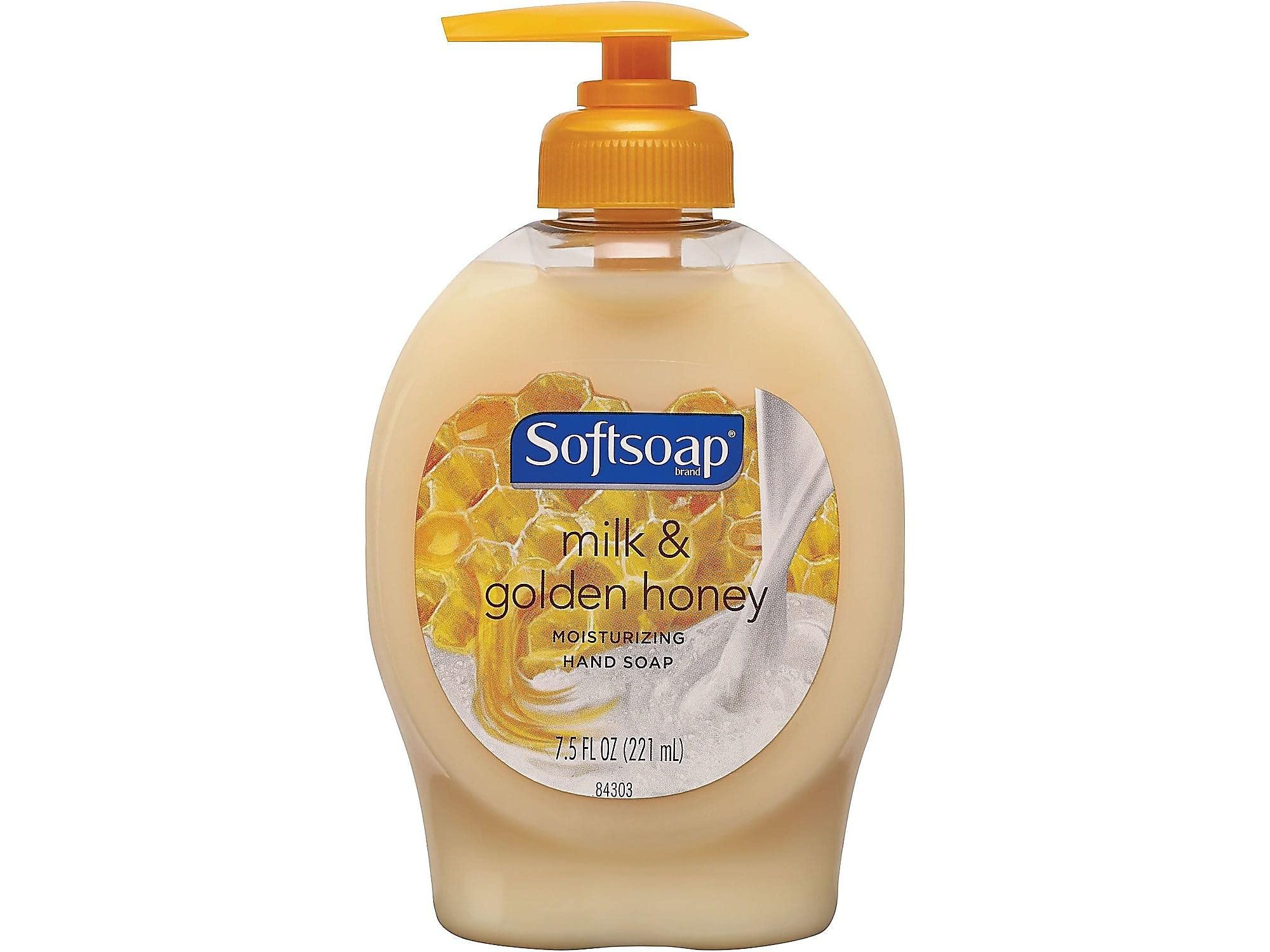 Softsoap Naturals Moisturizing Liquid Hand Soap, Milk & Honey - 7.5 fl oz