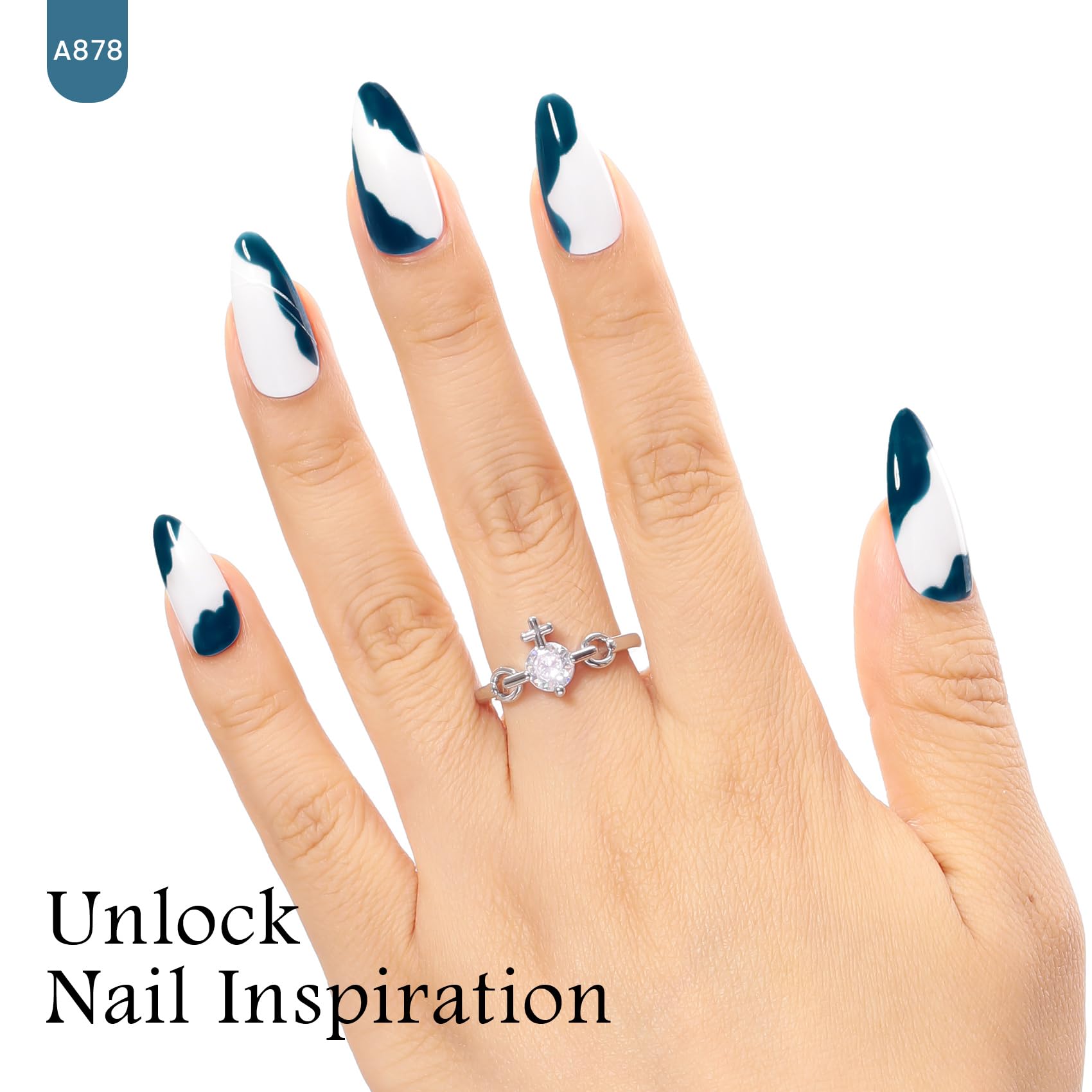 Maychao 15Ml Gel Nail Polish 1Pc Green Blue Gel Polish Soak Off Uv Led Nail Polish Nail Art Starter Manicure Salon Diy At Home,