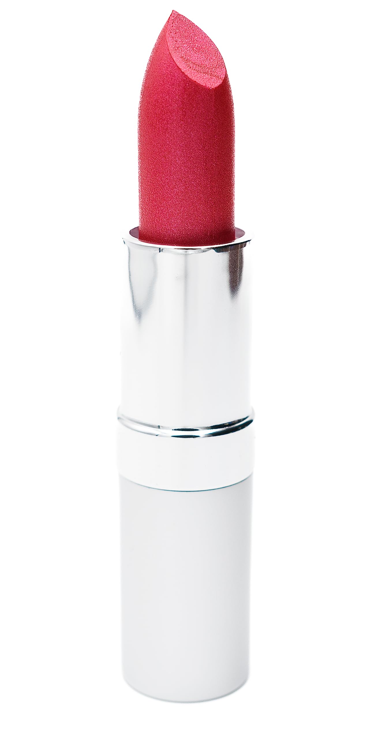 Pure Ziva Red Fantasy Pearlescent Shimmering Deep Raspberry Pink Lipstick Color Moisturizing Paraben Free, No Animal Testing & C