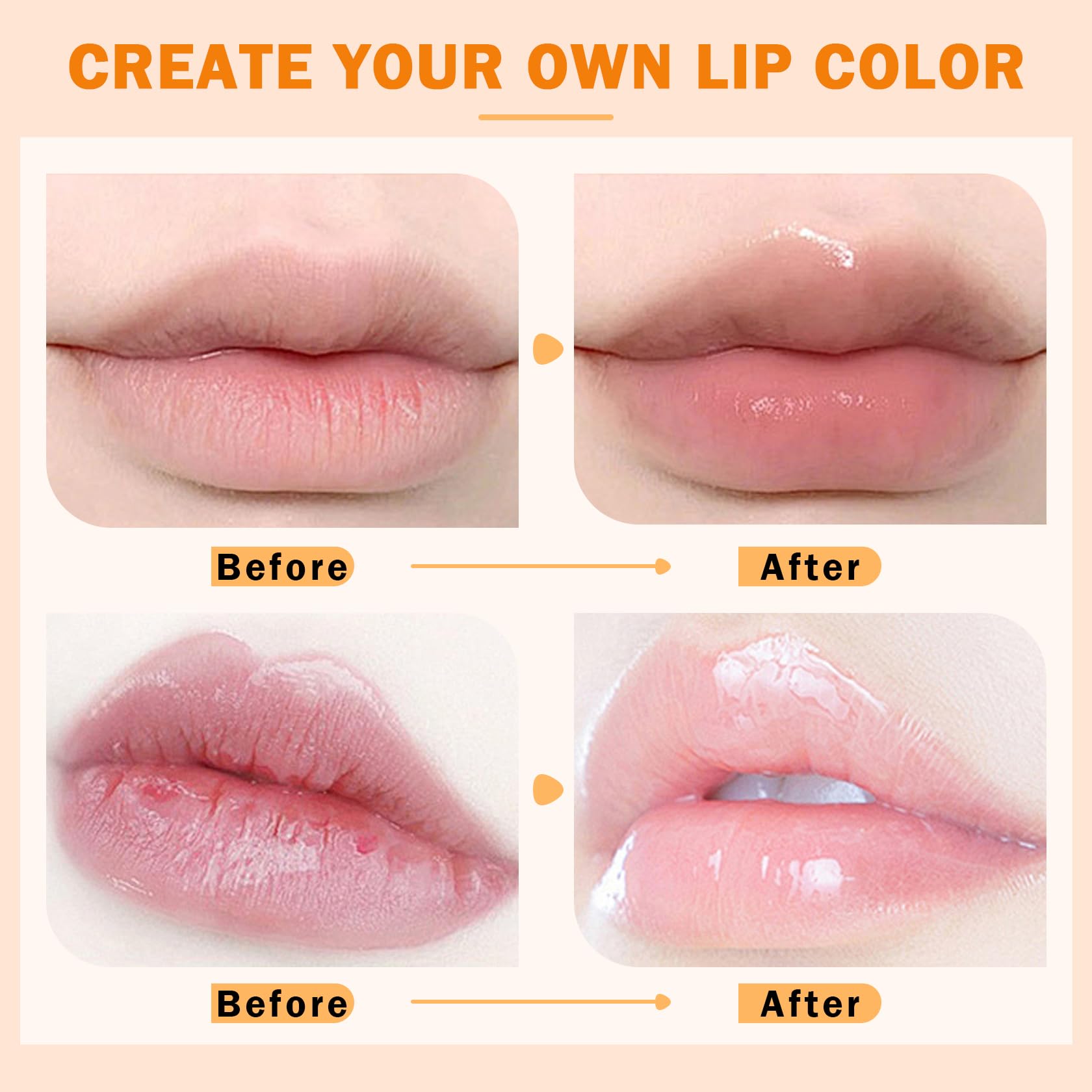 ZHISHUDL Bee Lip Balm 3PCS Set - Moisturizing Honey, Watermelon & Green Apple - Hydrating Lip Care for All Skin Types