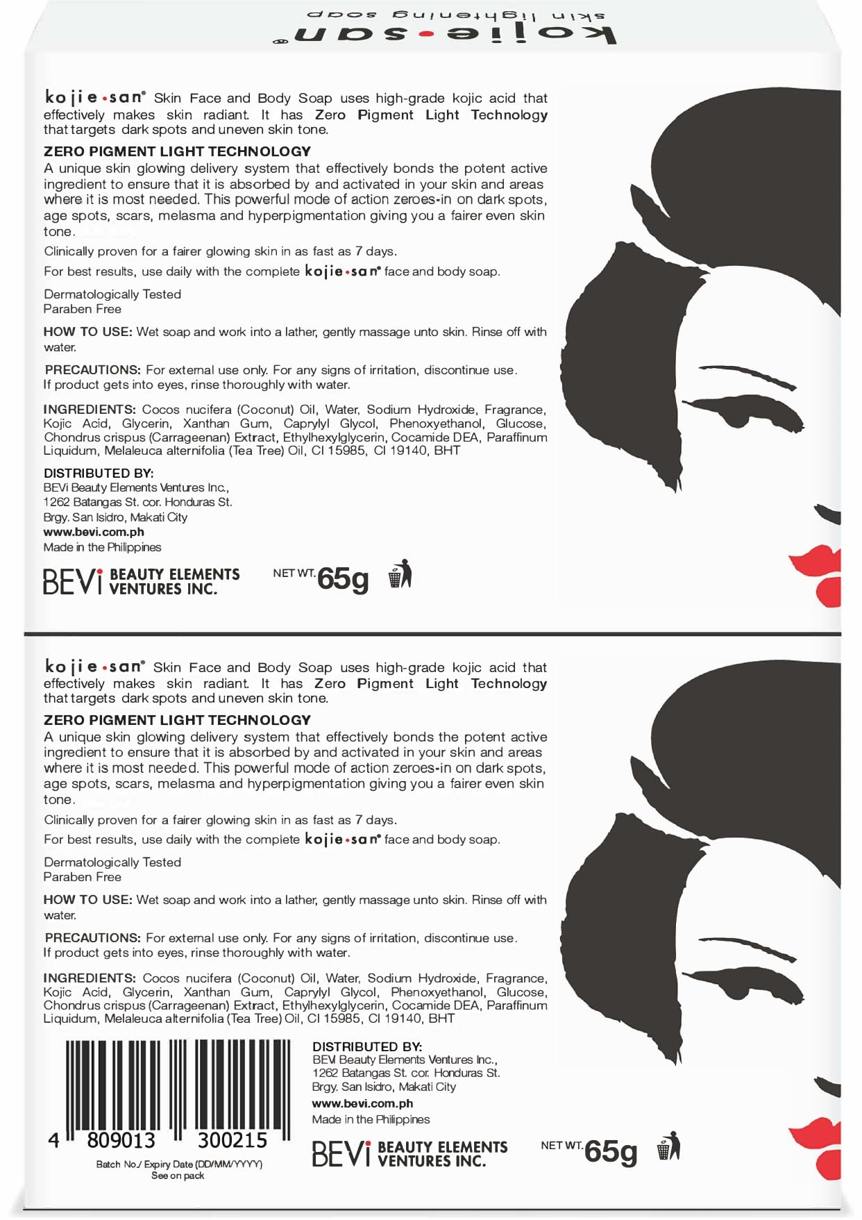 Kojie San Skin Soap - Original Kojic Acid Soap That Reduces Dark Spots, Hyperpigmentation, & Scars With Coconut & Tea Tree Oil -