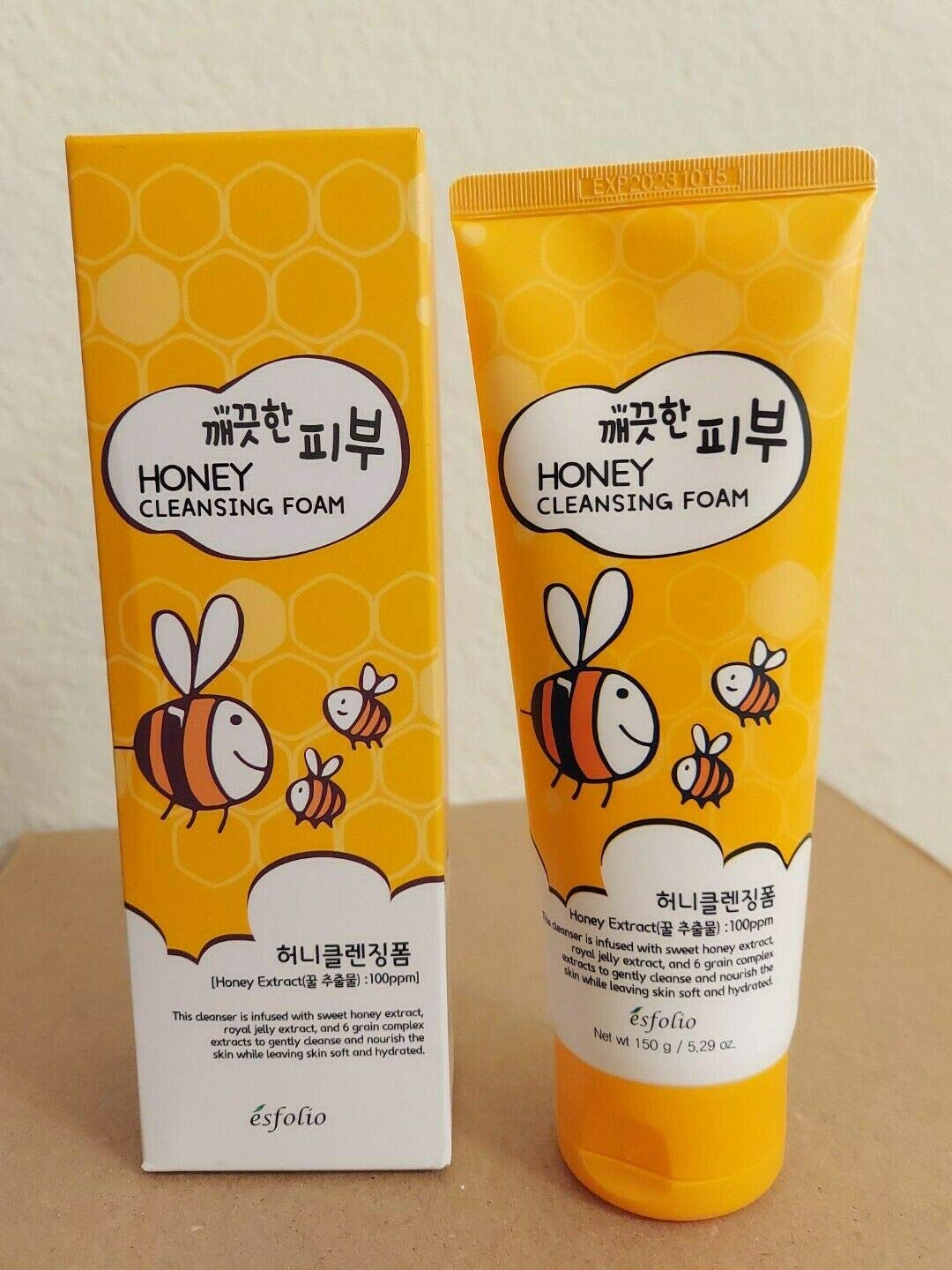 Esfolio Honey Cleansing Foam (5.29Oz150G)
