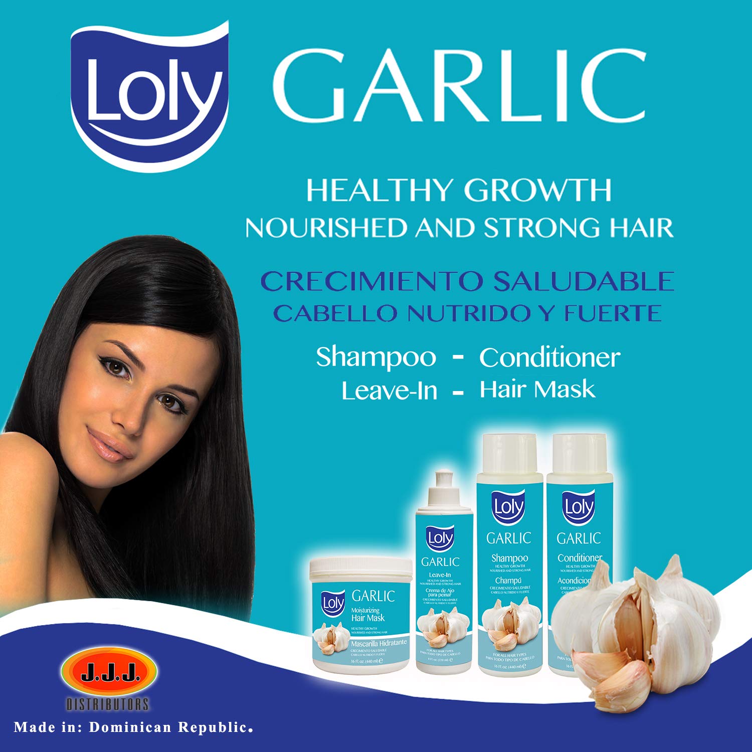 Loly Garlic Mask Treatment With Garlic 16 oz