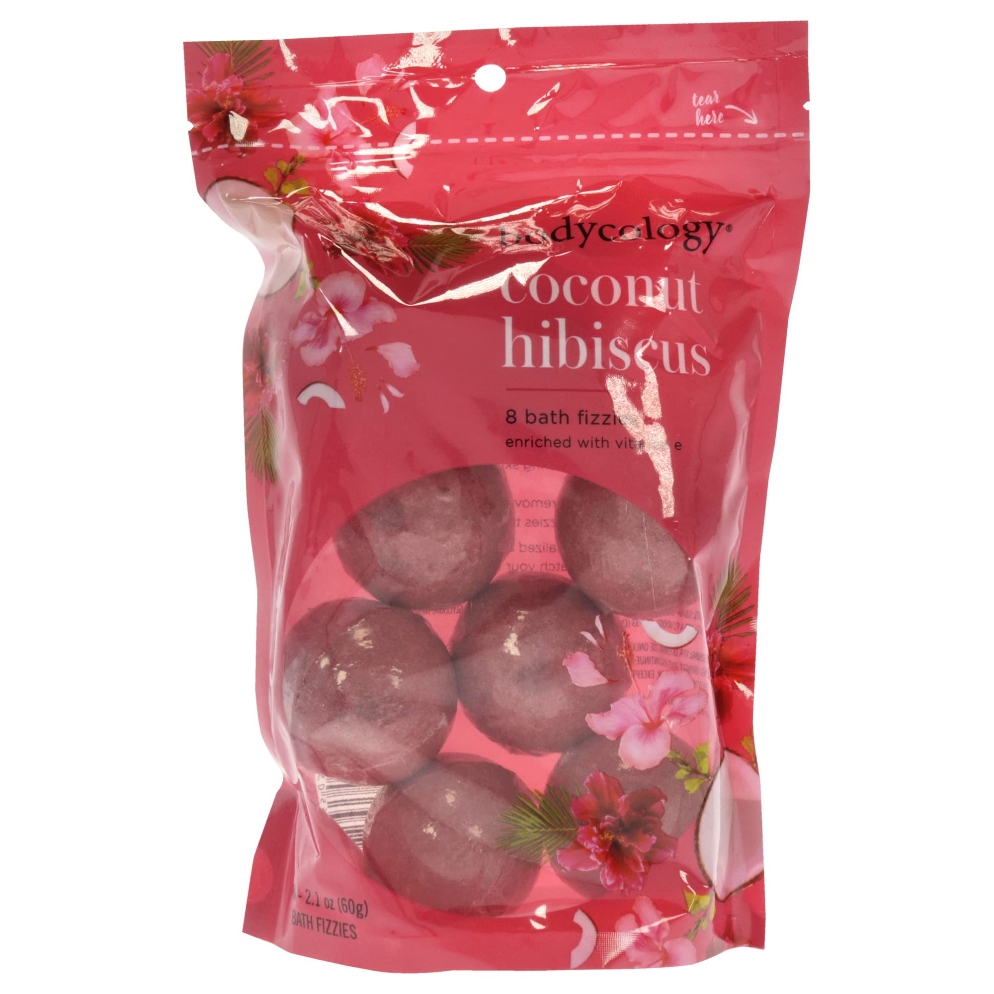 Bodycology Coconut Hibiscus By Bodycology Bath Fizzies (8 Count) 21 Oz(D0102H5F0Rp)