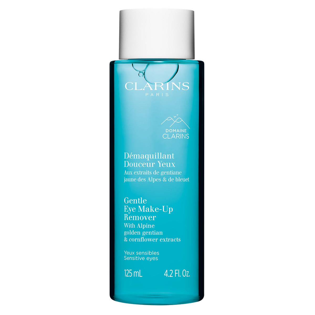 Clarins NEW Gentle Eye Make-Up Remover | Removes Light To Medium Eye Make-Up | Cleanses, Soothes and Softens | Conditions Lashes