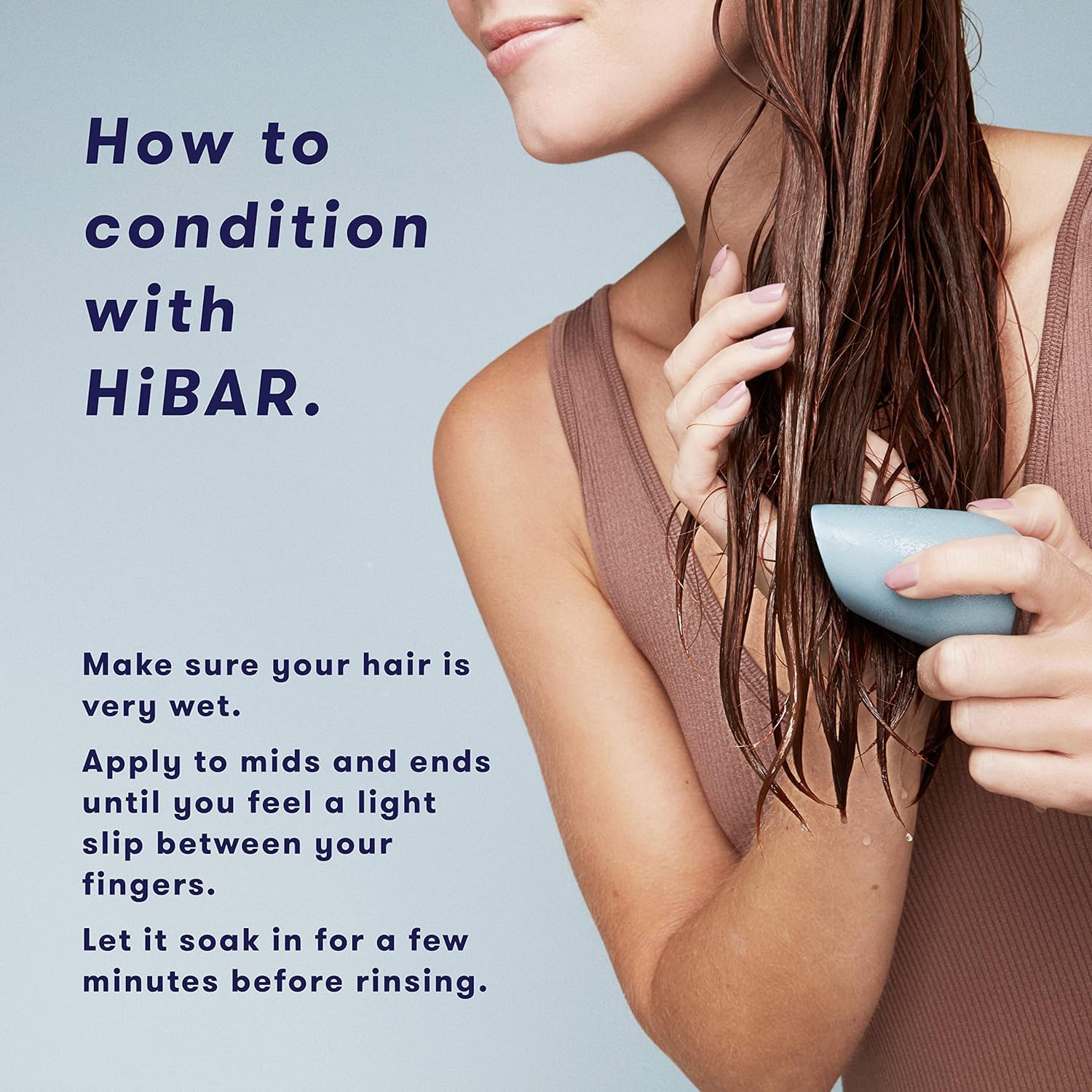 HiBAR - Soothe Conditioner Bar - For Dry, Itchy, Flaky Scalps - Improves Scalp Health - With Willow Bark Extract & Salicylic Aci