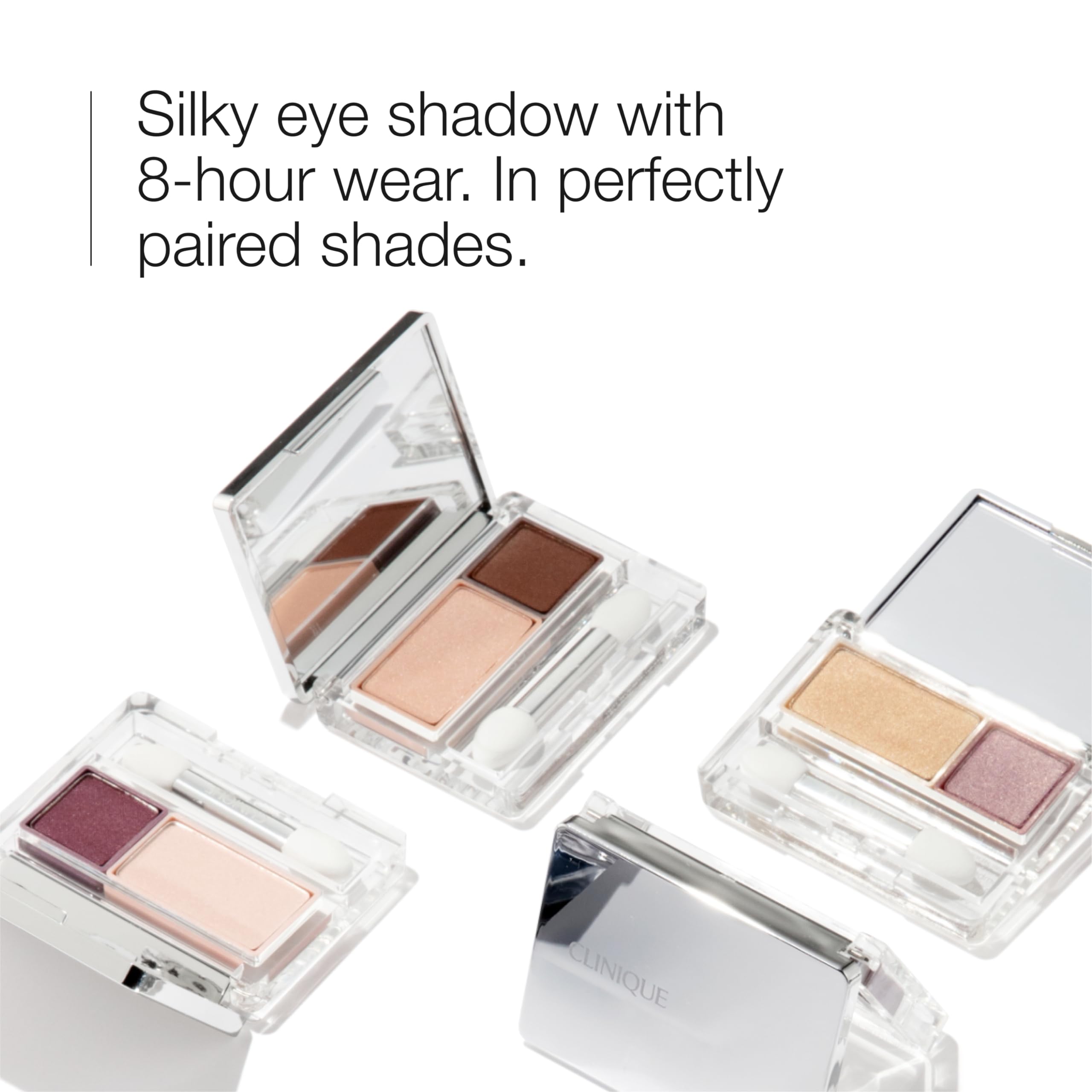 Clinique All About Shadow Duo Eye Shadow Makeup | Safe For Sensitive Eyes, Like Mink