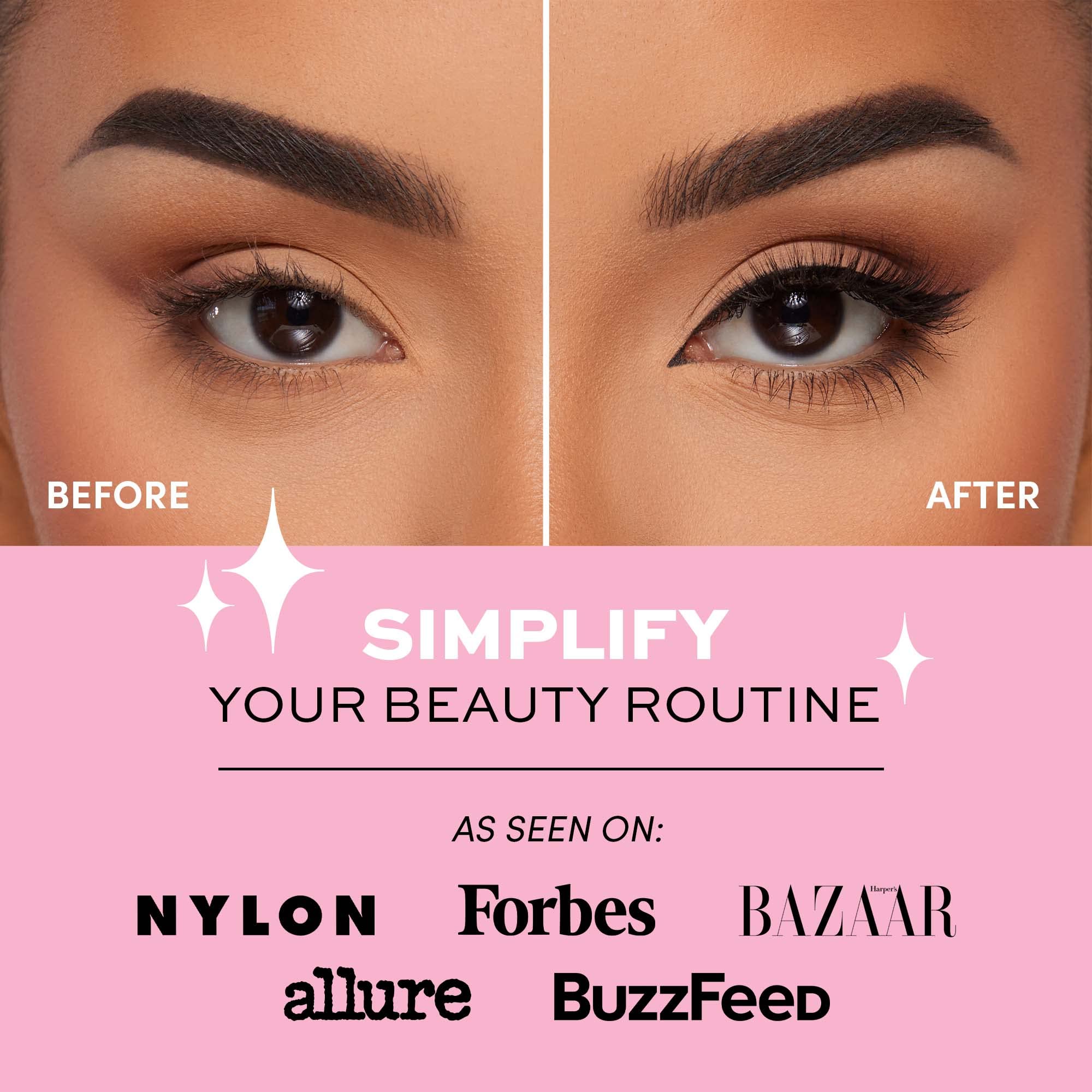 Glamnetic Magnetic Eyelashes - Xoxo | Short Magnetic Lashes, 60 Wears Reusable High Volume Faux Mink Lashes, Round - 1 Pair