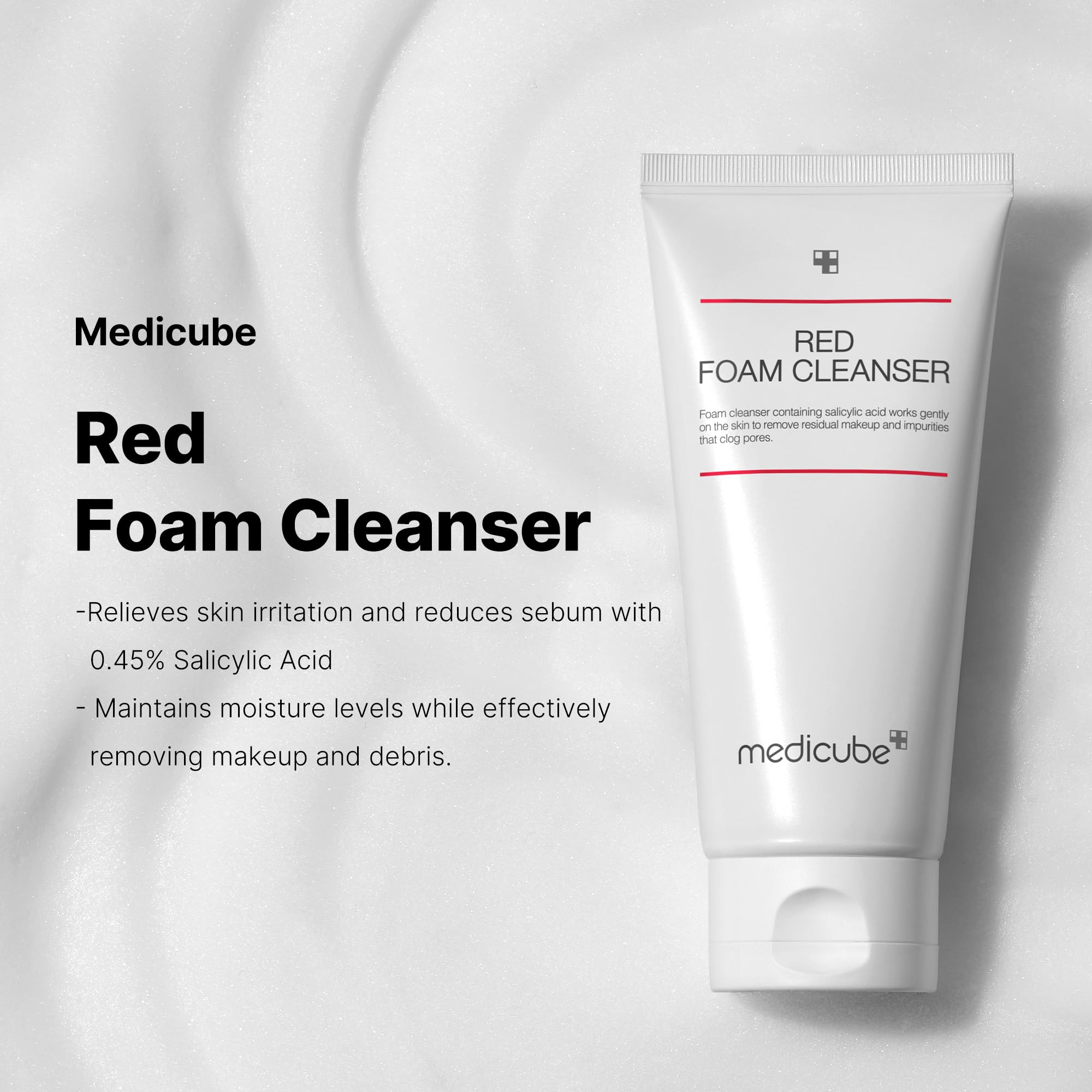 Medicube Red Foam Cleanser - Deeply Cleanses, Remove Impurities, Control Sebum, | Korean Skincare