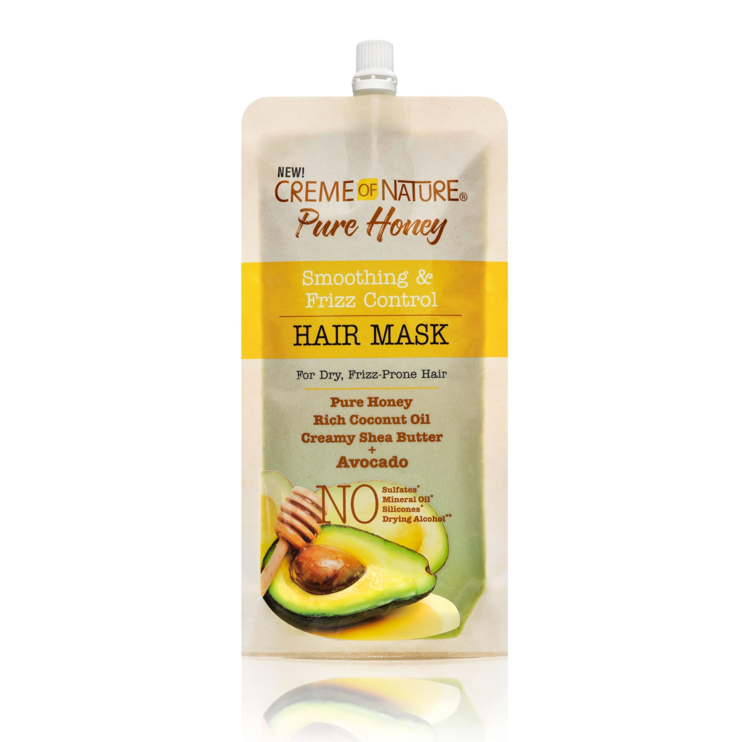 Creme Of Nature Pure Honey Hair Mask - Avocado 3.8 Oz