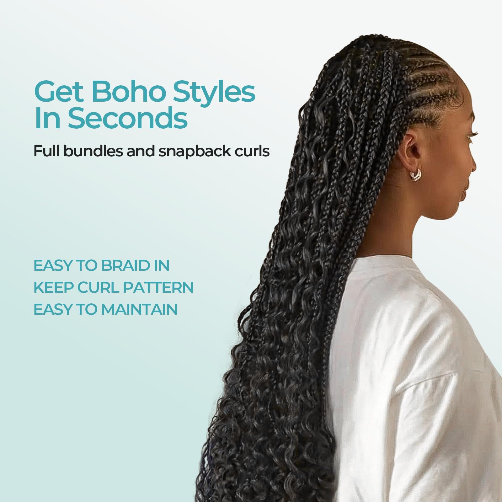 Lvnatu Burgundy Human Braiding Hair 99J For Boho Braids Bohemian Knotless Wet And Wavy Deep Wave Curly Curls Bulk No Weft 2 Bund