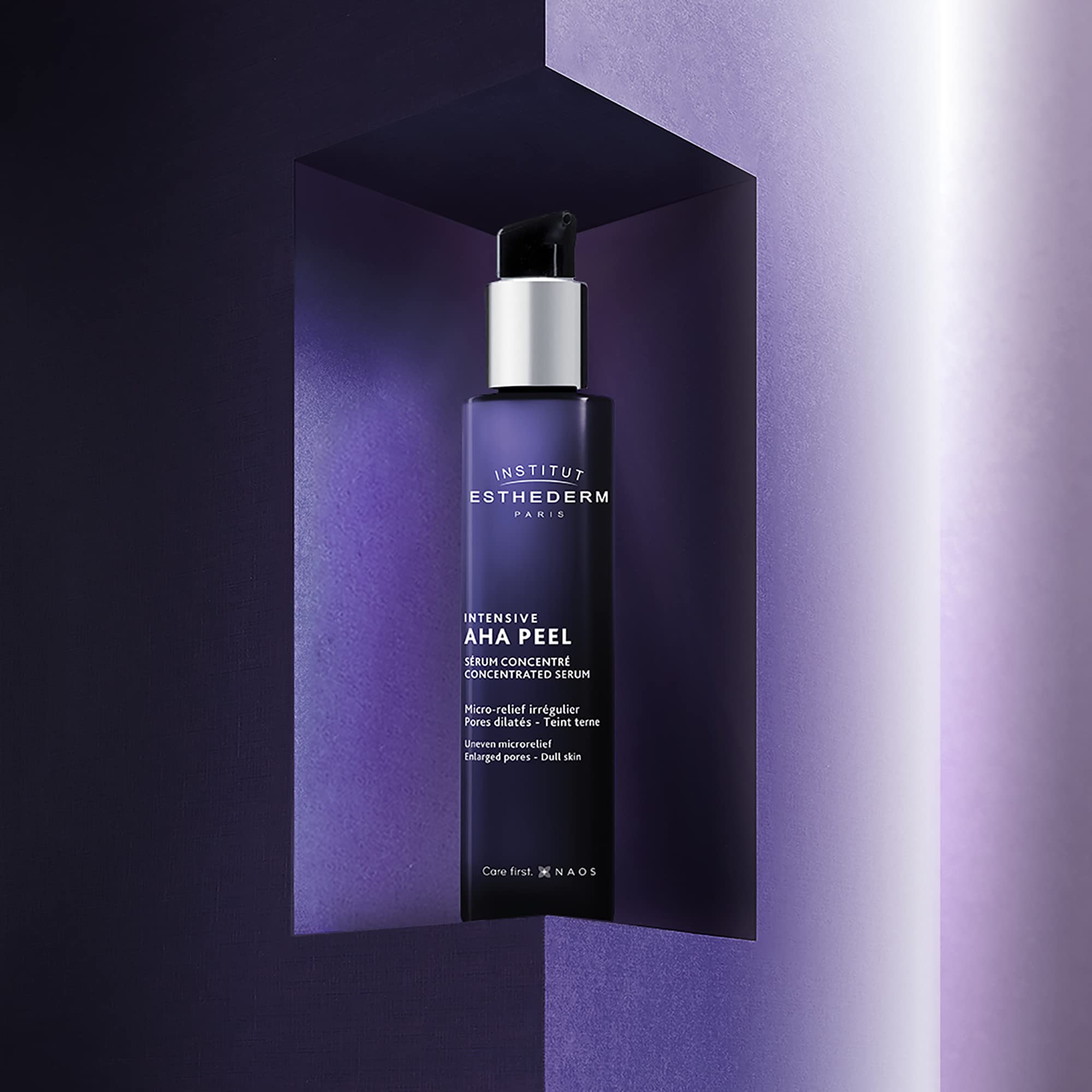 Institut Esthederm - Intensive Aha Peel Concentrated Serum - Face And Neck - Pore Reducing - All Skin Types