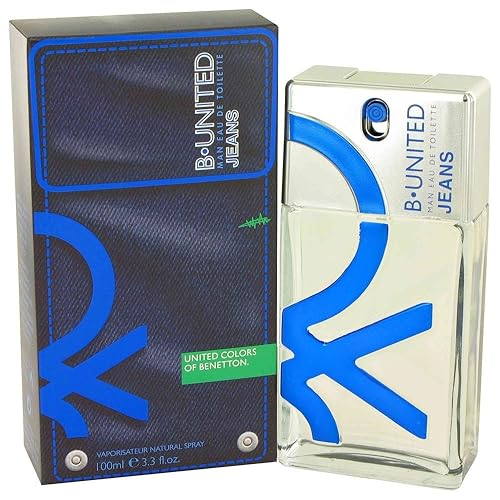United Colors Of Benetton B-United Jeans By United Colors Of Benetton For Men Eau De Toilette Spray, 33-Ounce  100 Ml