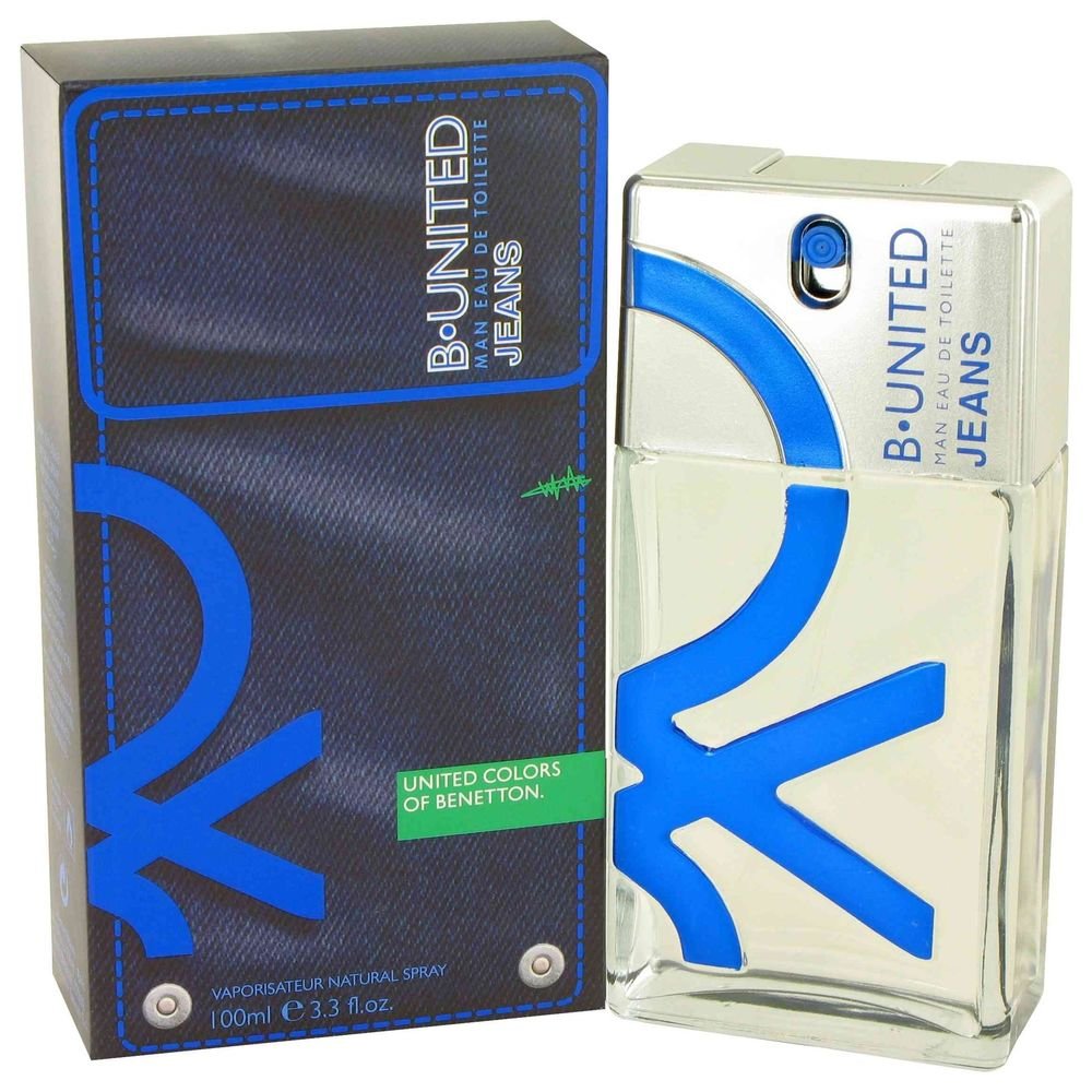 United Colors Of Benetton B-United Jeans By United Colors Of Benetton For Men Eau De Toilette Spray, 33-Ounce  100 Ml