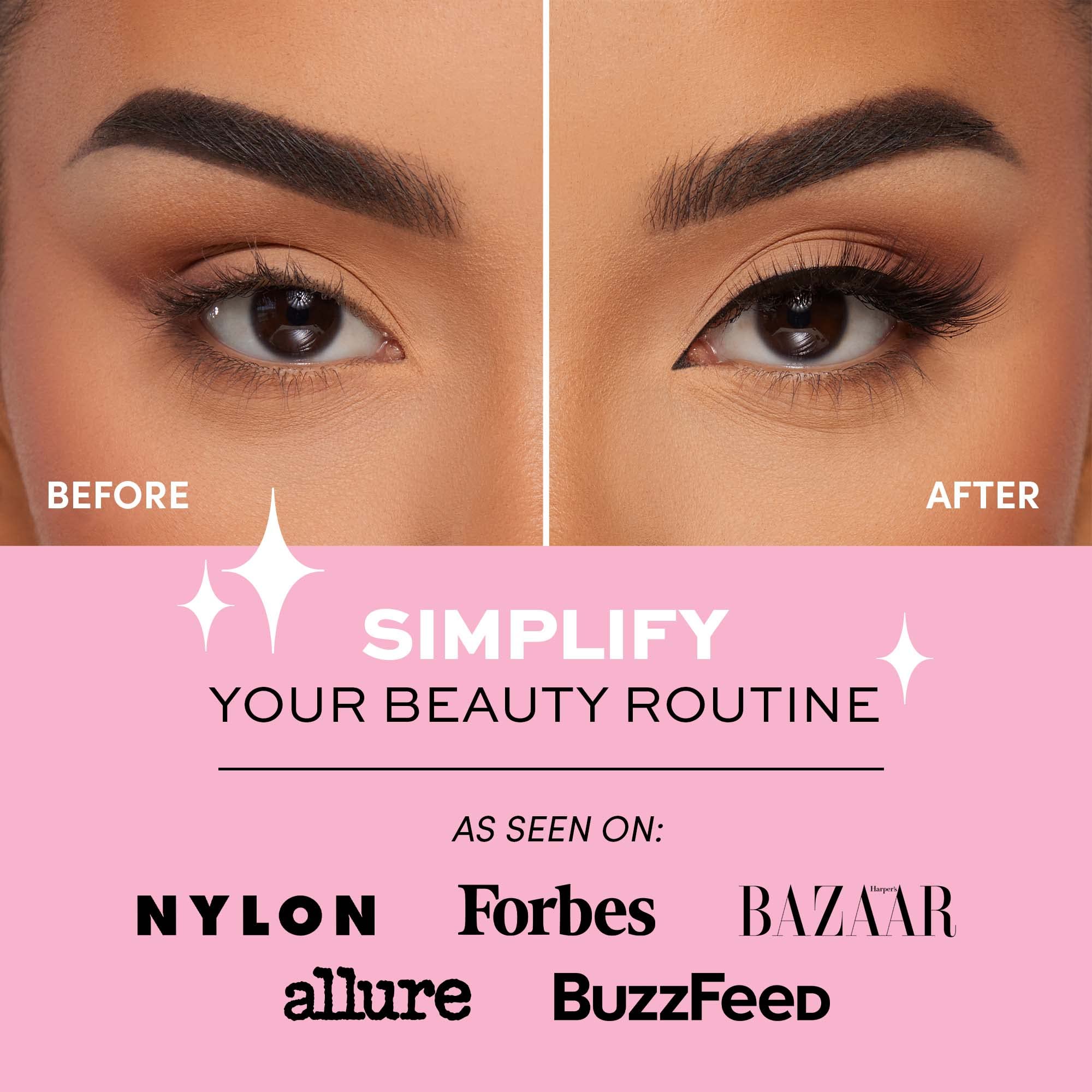 Glamnetic Magnetic Eyelashes - Verified | Long Magnetic Lashes, 60 Wears Reusable Volume Faux Mink Lashes, Dramatic Cat Eye - 1