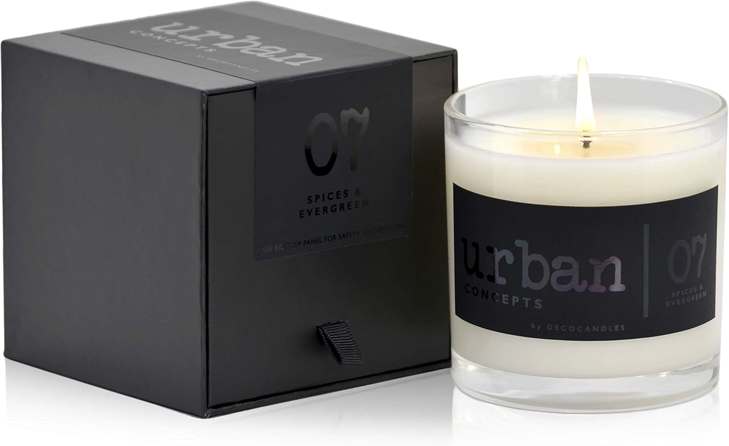 DECOCANDLES Urban Concepts - Mango Guava - Highly Scented Soy Candle - Long Lasting - Hand Poured in USA (9 Oz.)