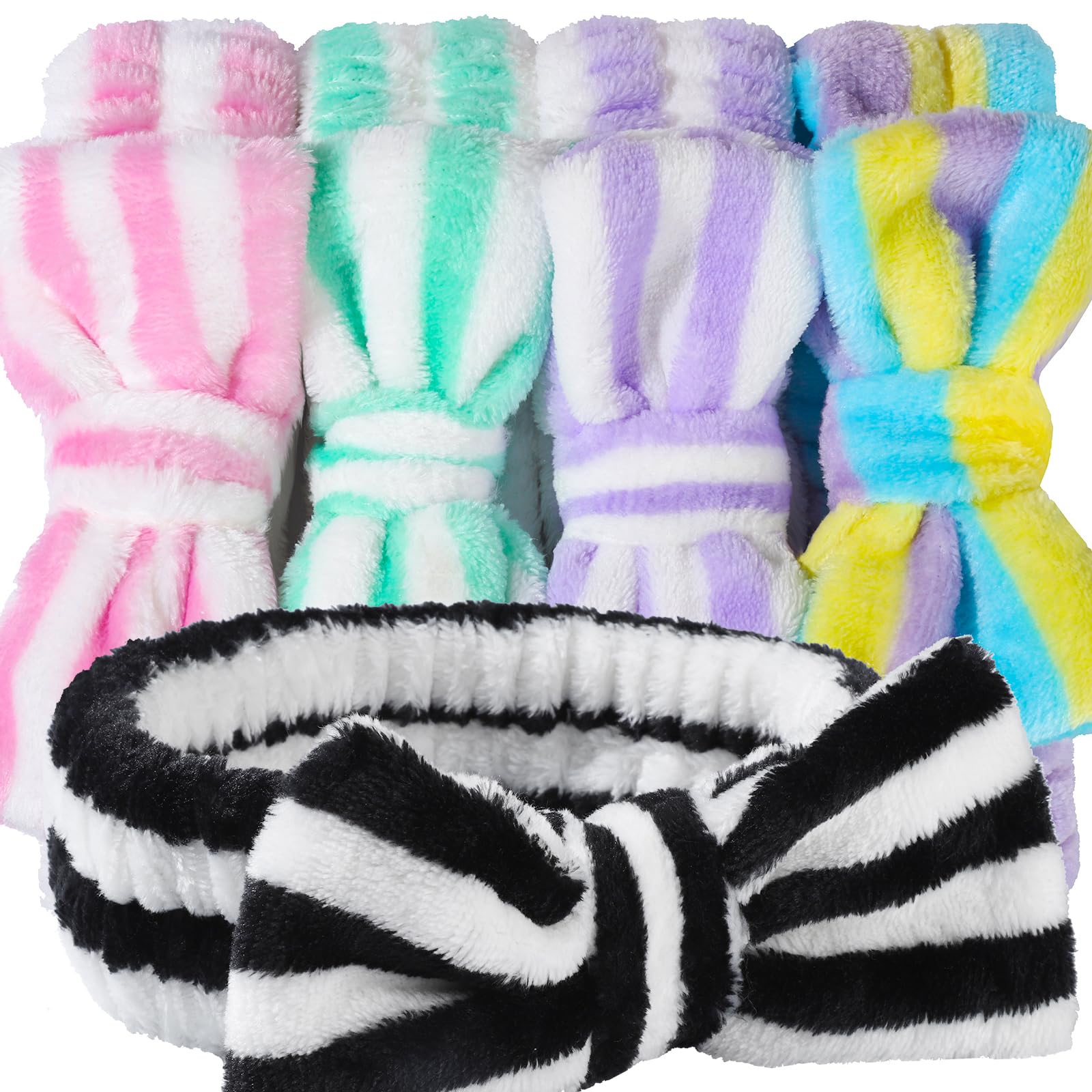 Teenitor Makeup Headband, Spa Headband For Girls, Bow Headbands, Fluffy Headbands For Washing Face, Make Up Headbands For Skinca