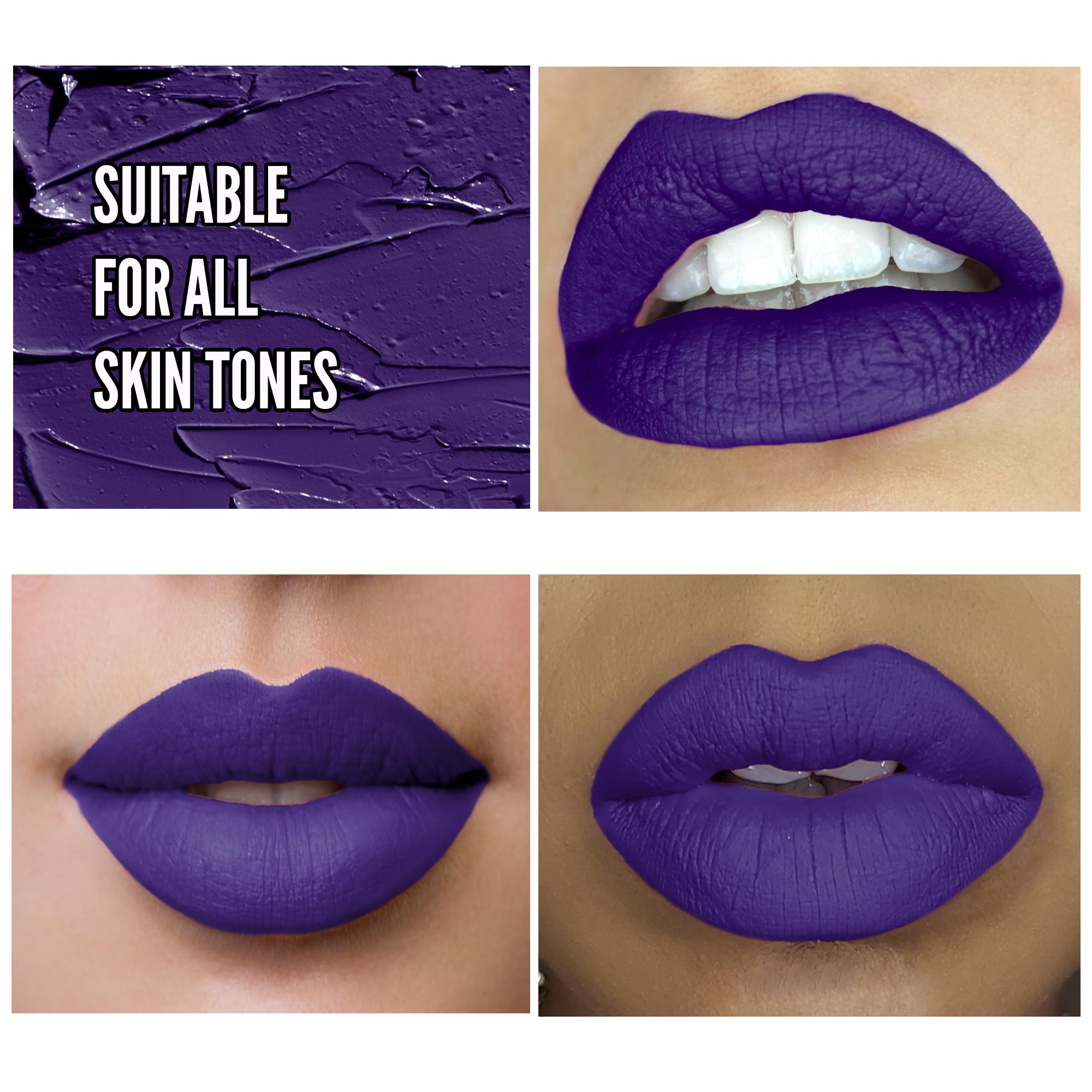 Mynena Long-Lasting Matte Liquid Lipstick | Intense Color, Smudge-Proof & Waterproof | Comfortable, Hydrating Shea Butter | Vega